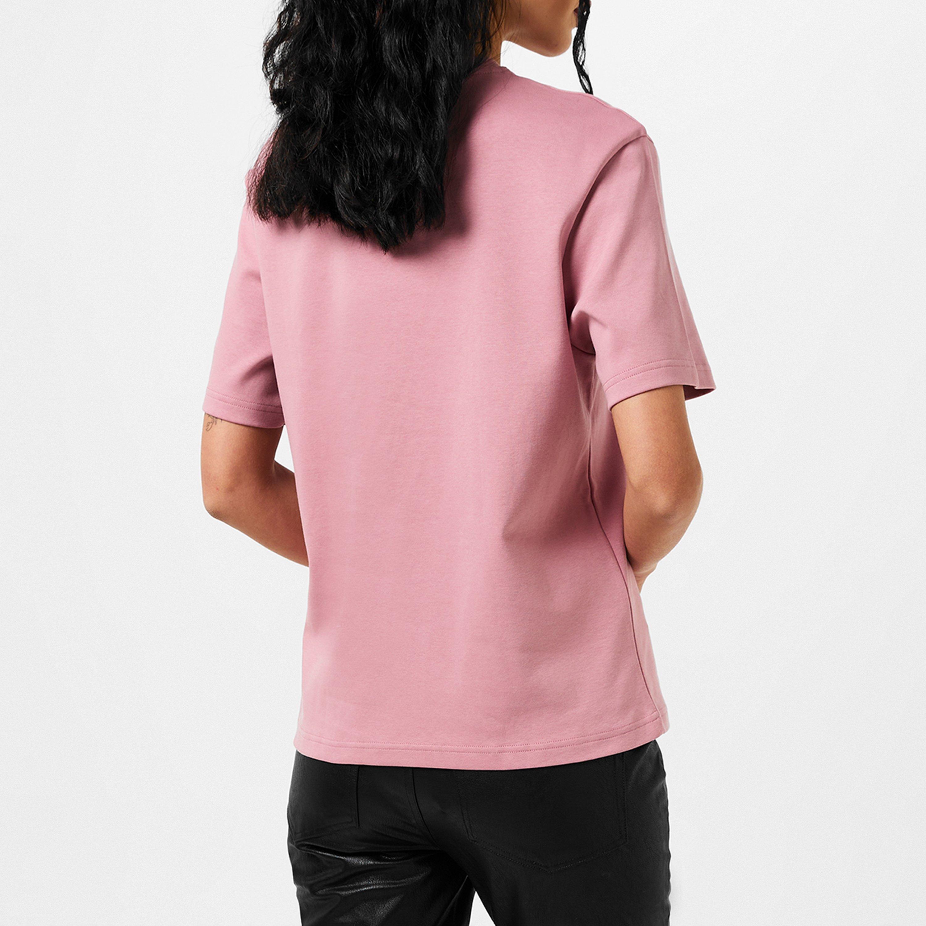 Rose - Belstaff - Women's Logo Regular Fit T-Shirt - 2