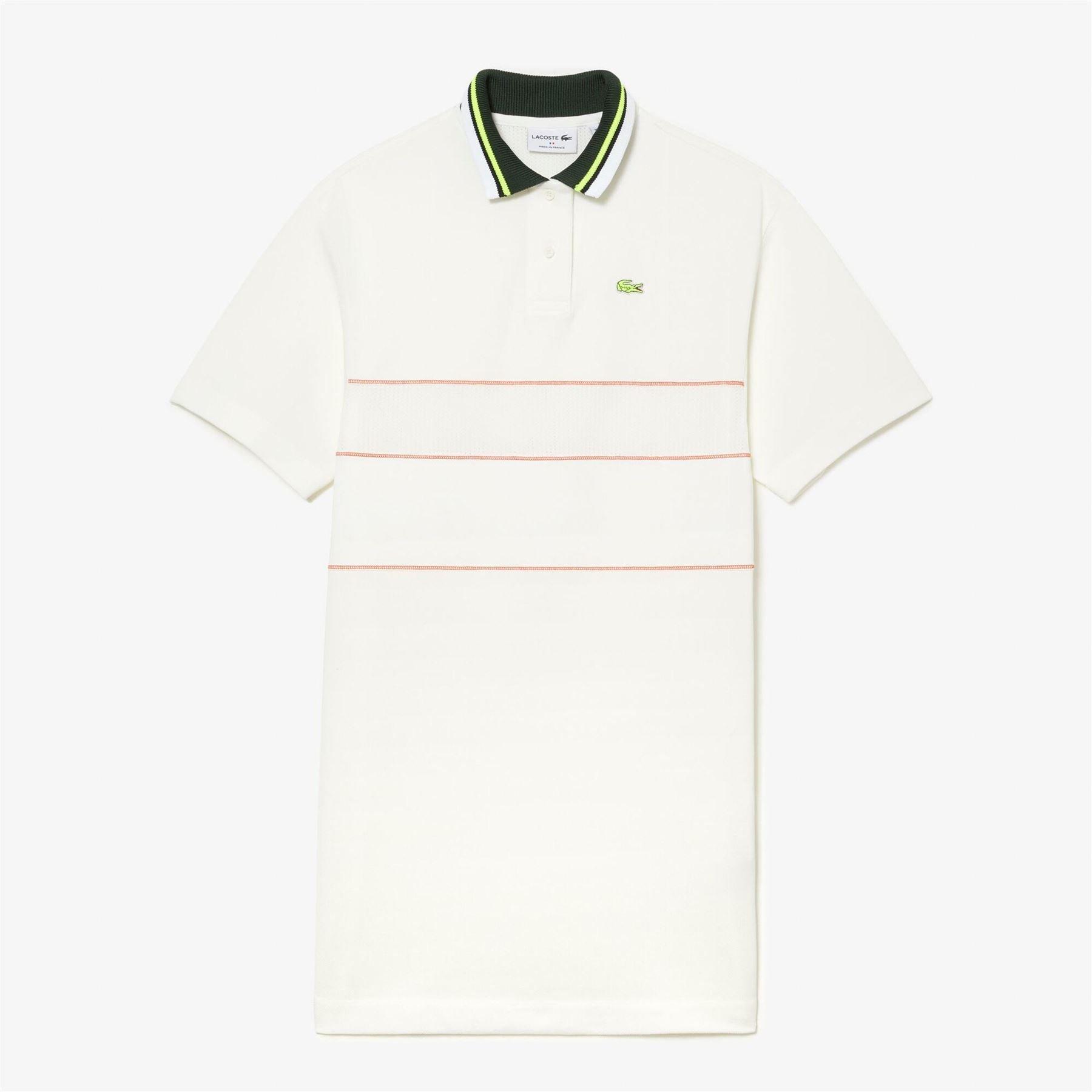 Lacoste Women's French Made Polo Dress - Cream - 6 (34)