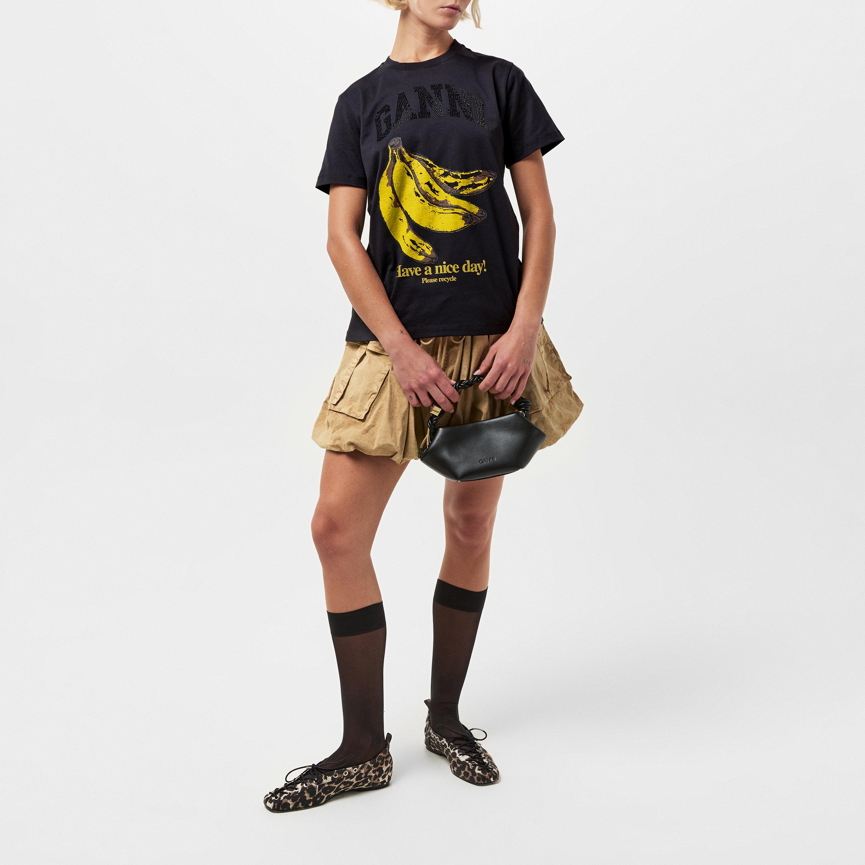 Phantom - Ganni - Banana Print T-Shirt - 6