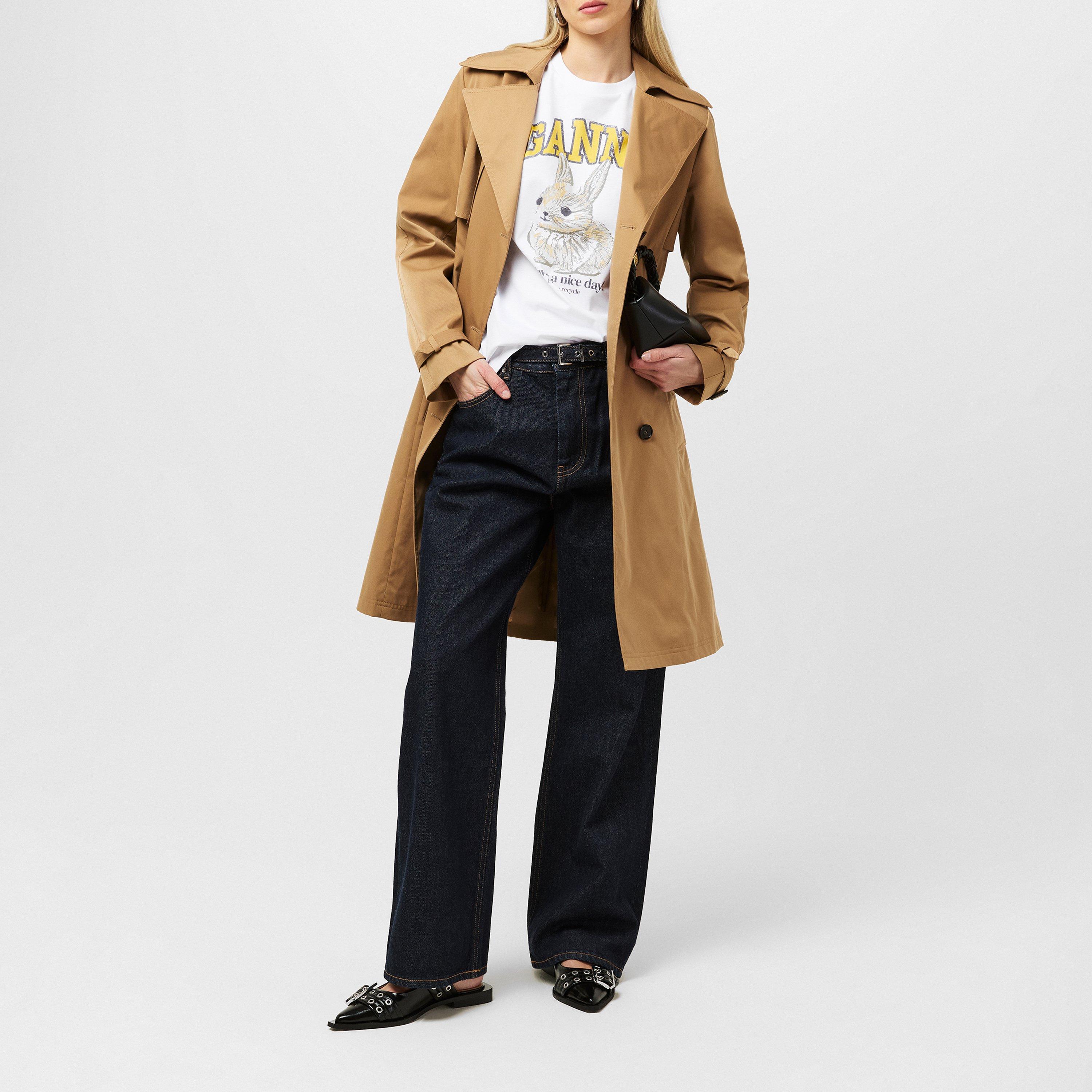 Bright White - Ganni - Bunny T-Shirt - 6