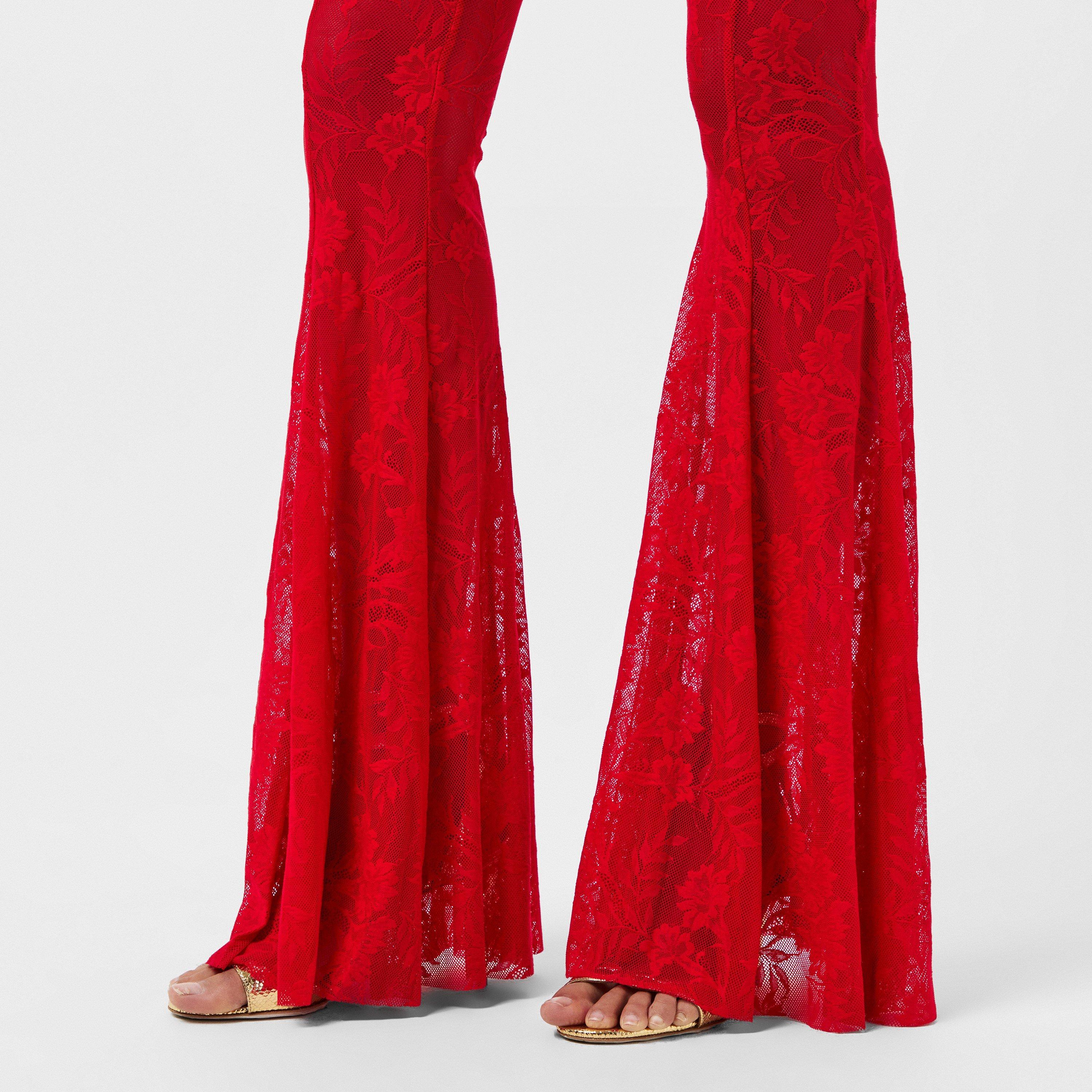 Tiger Red - Norma Kamali - Women's Jumpsuit - 5