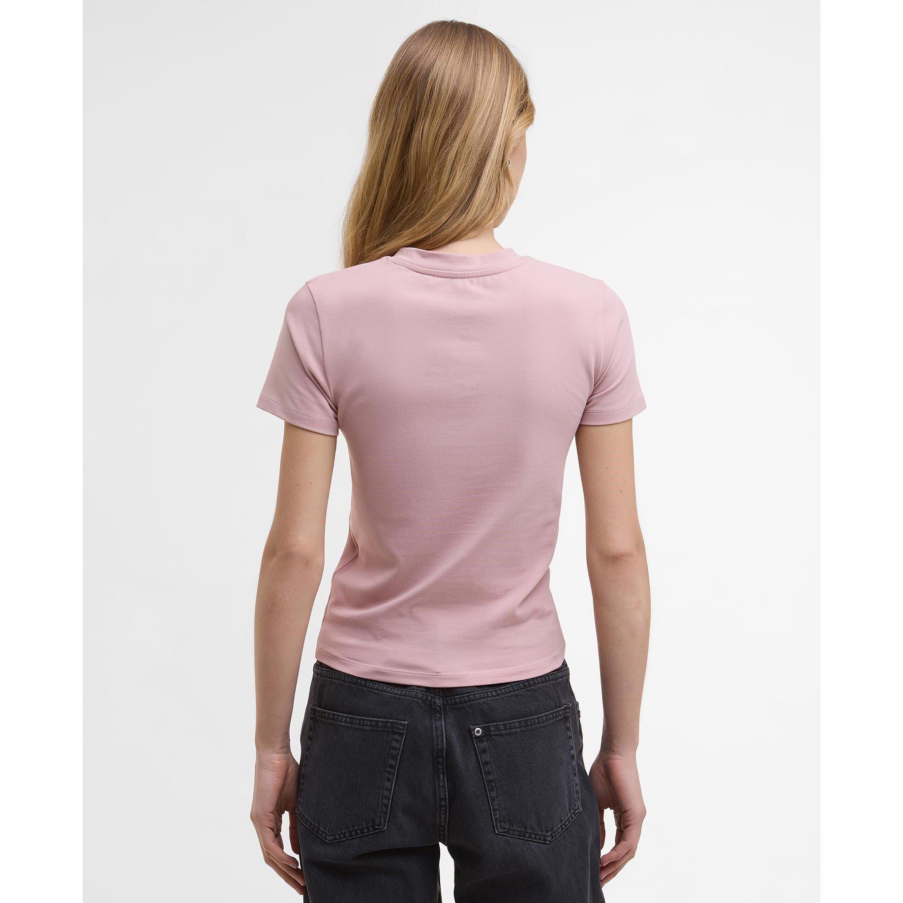 Pale Mauve - Barbour International - Imogen T-Shirt - 3