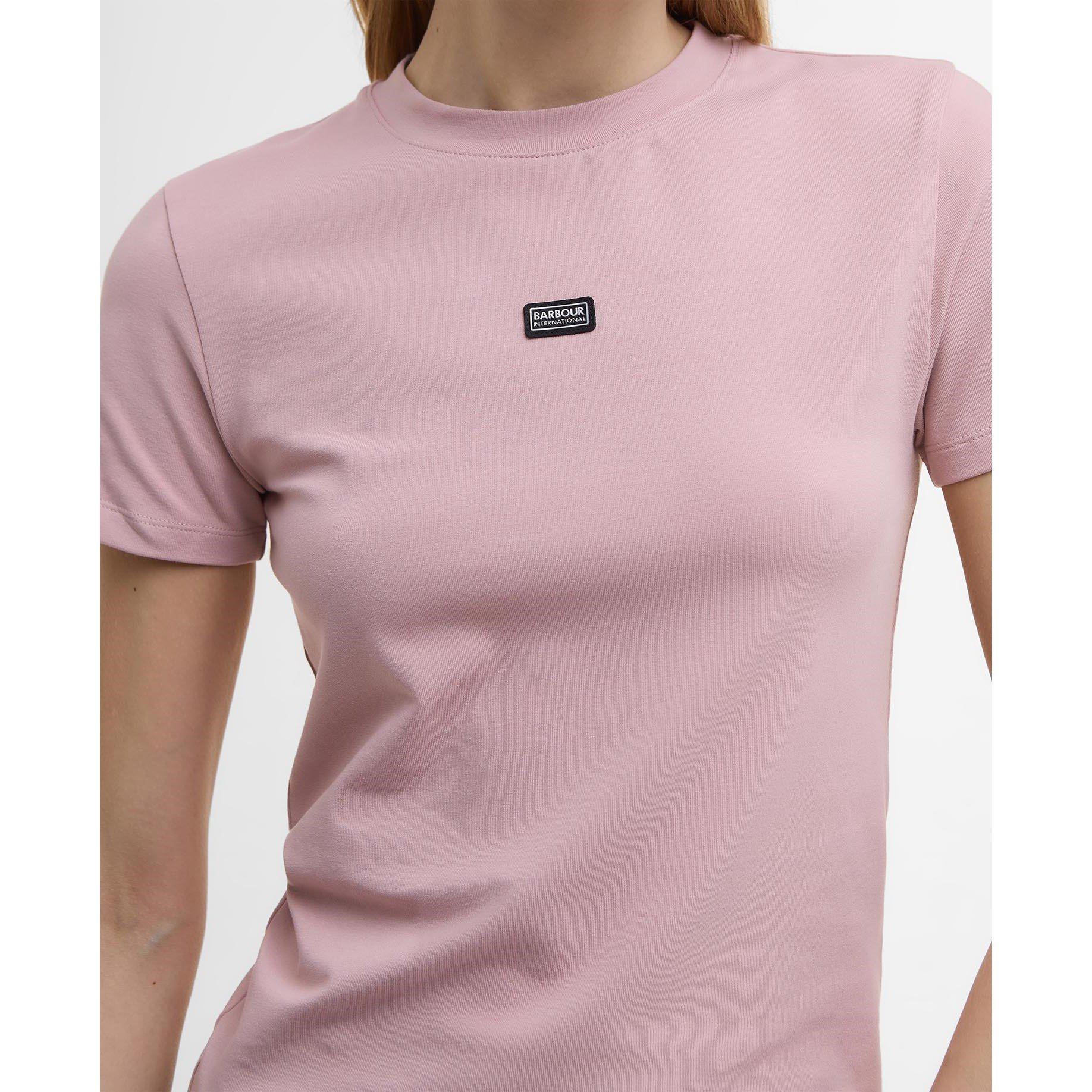 Pale Mauve - Barbour International - Imogen T-Shirt - 4