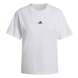 adidas Essentials Small Logo Cotton T-Shirt Womens