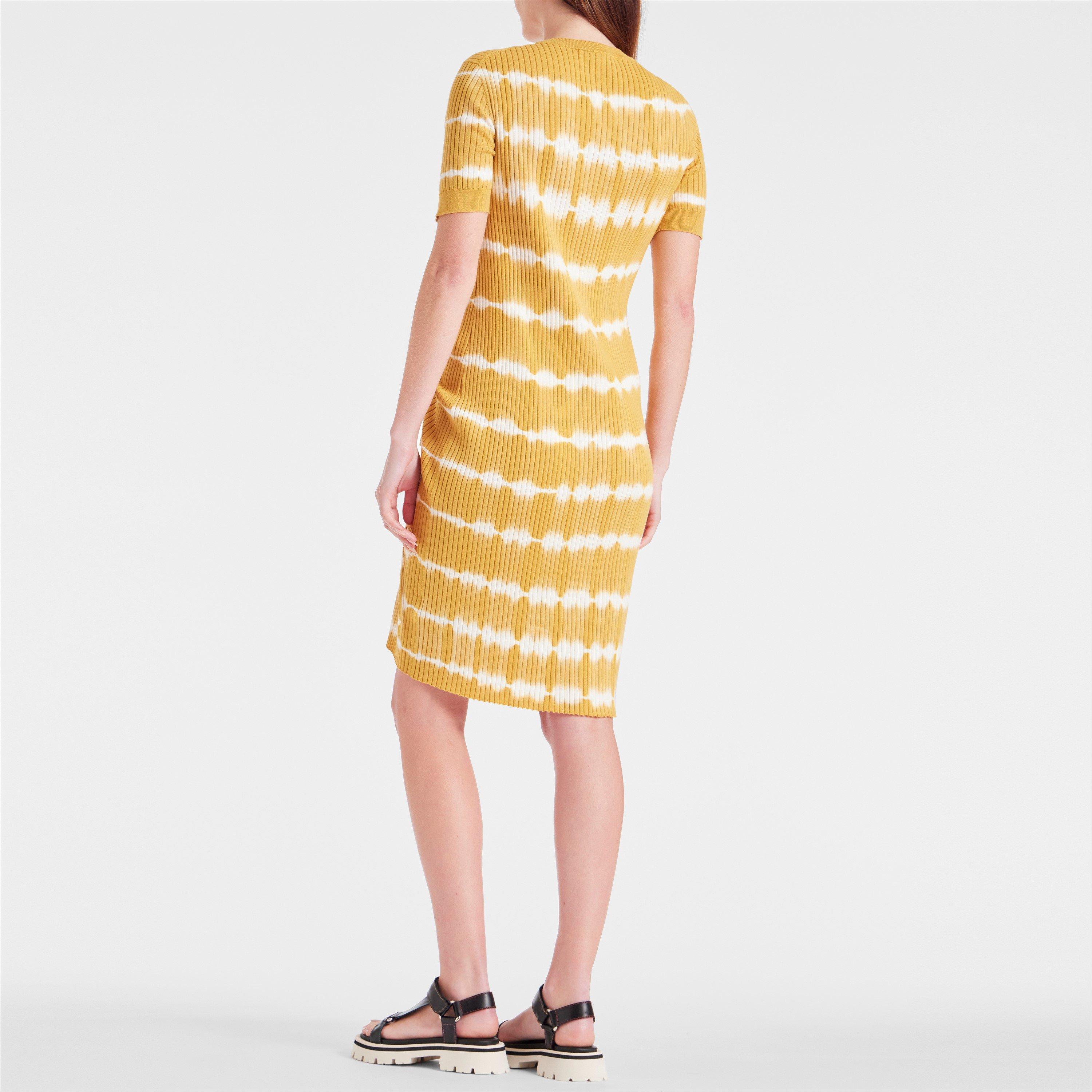 Yellows - PS Paul Smith - Women's Knitted Tea Dress - 3