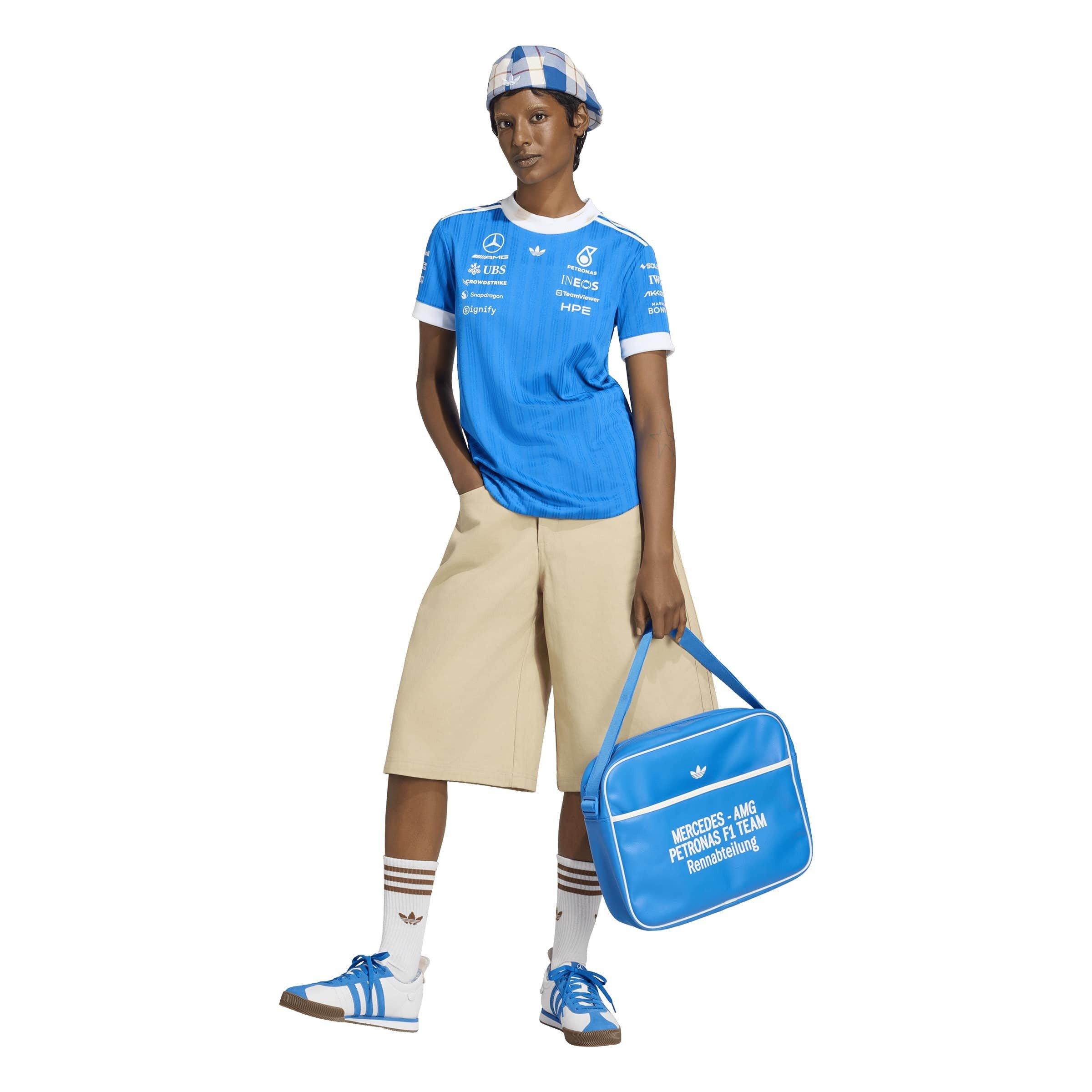 Blue/White - adidas Originals - Adidas MER Tee AUW Ld63 - 7