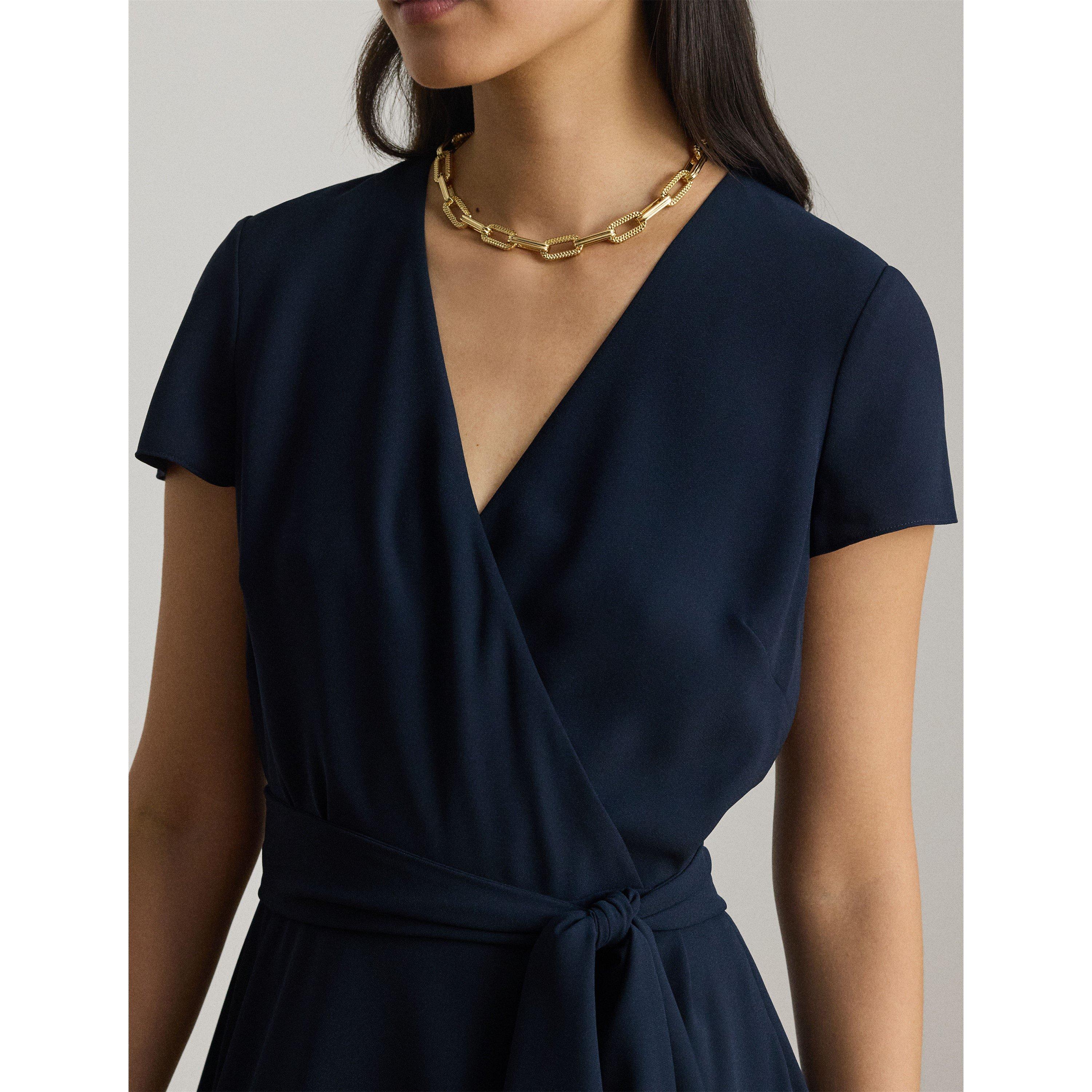 LAUREN NAVY - Lauren by Ralph Lauren - Women's Wrap Dress - 3