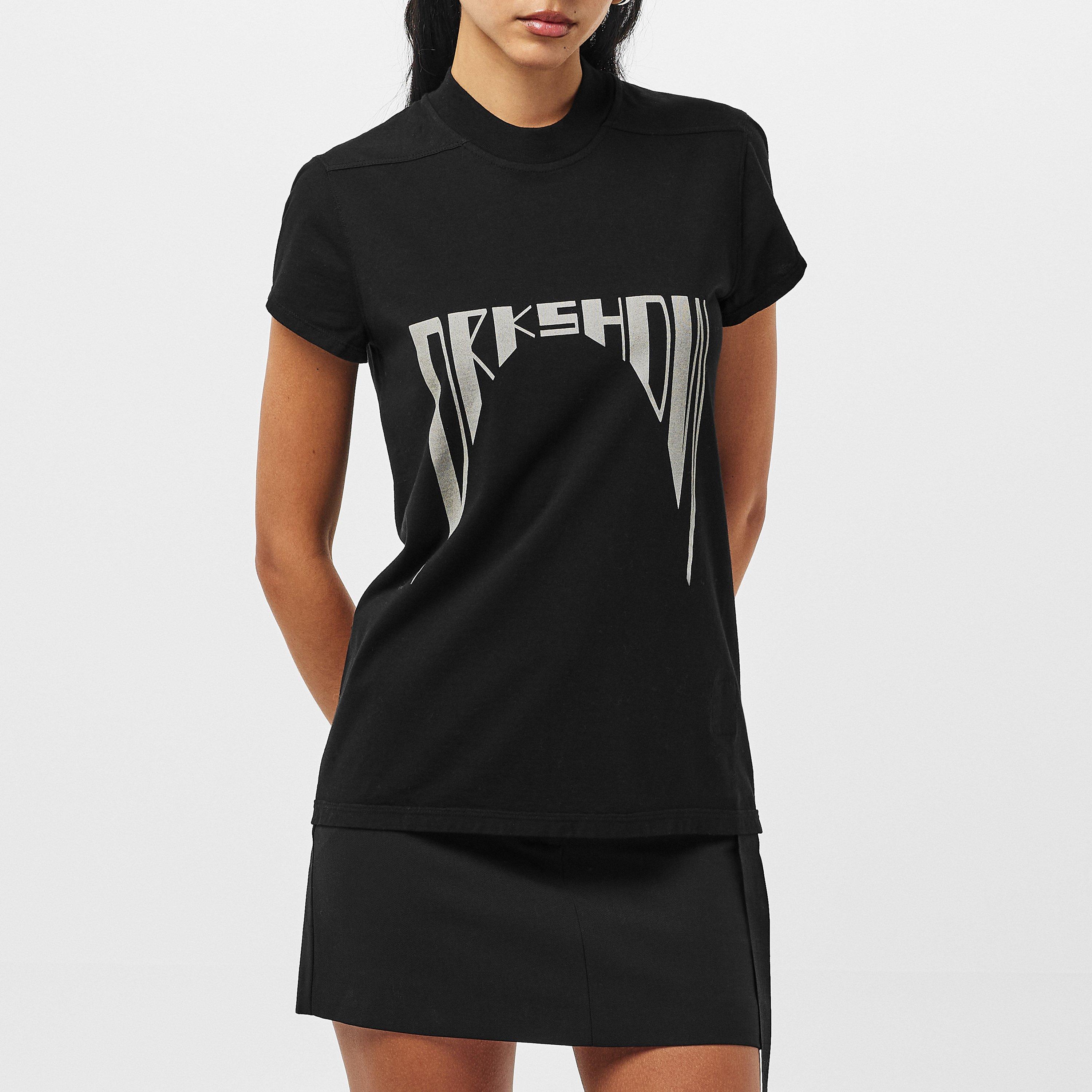 Black/Milk - Rick Owens Drkshdw - Logo T-Shirt - 3