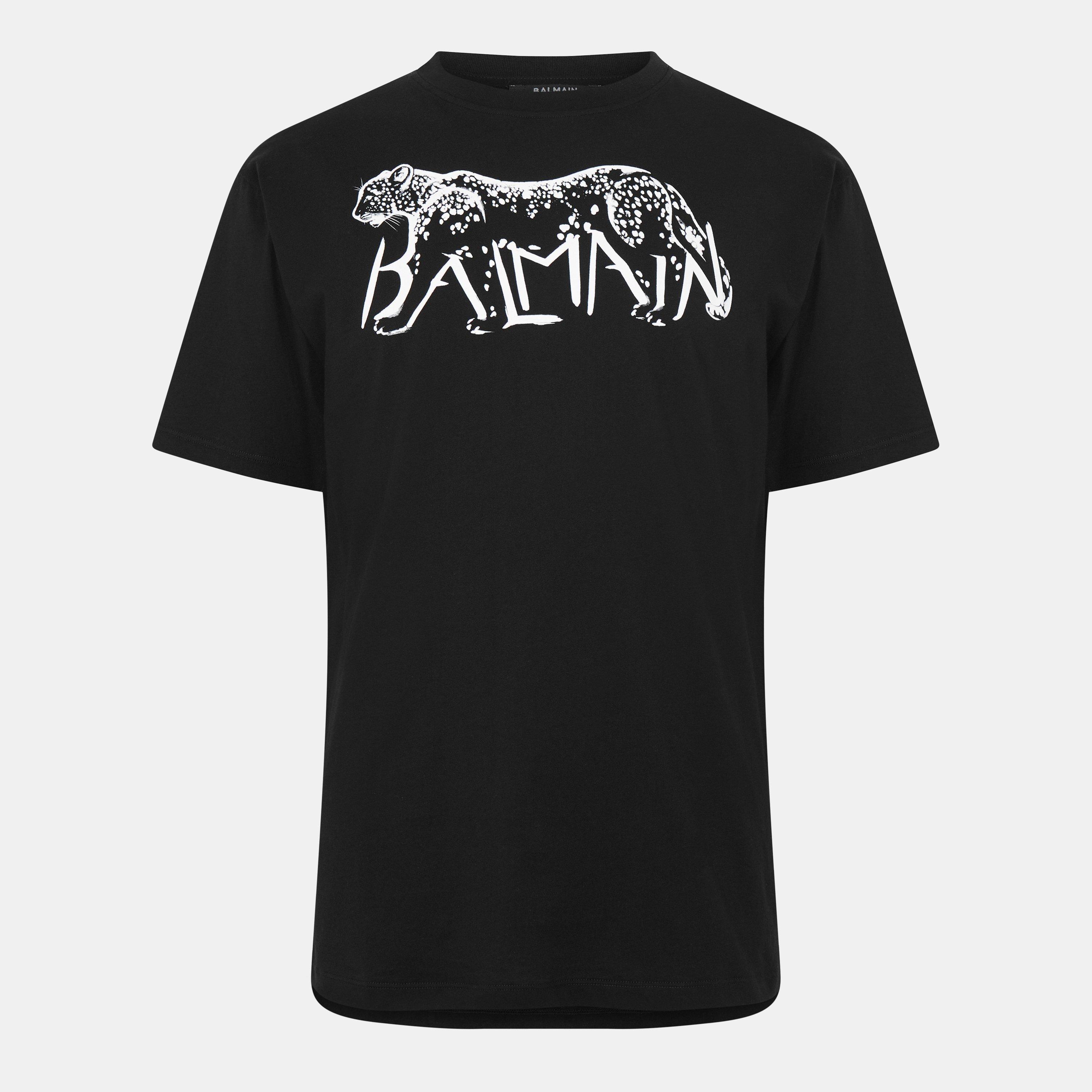 Noir/Blanc - Balmain - Women's Oversized T-Shirt - 1