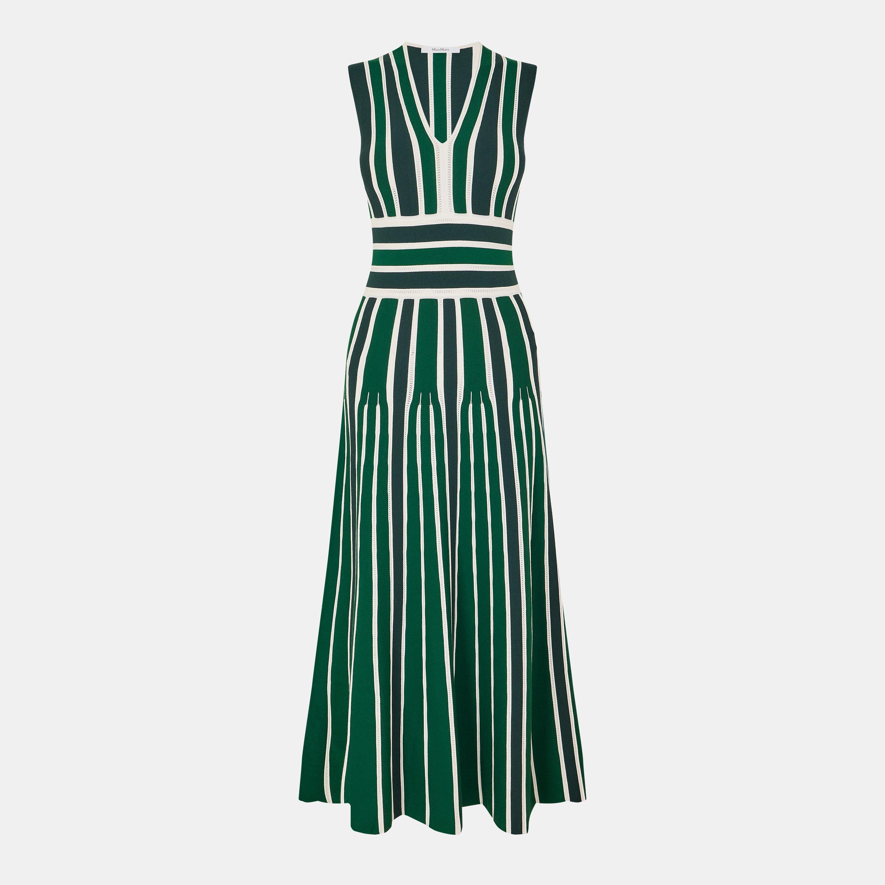 Green - Max Mara - Women's Long Maxi Dress - 1