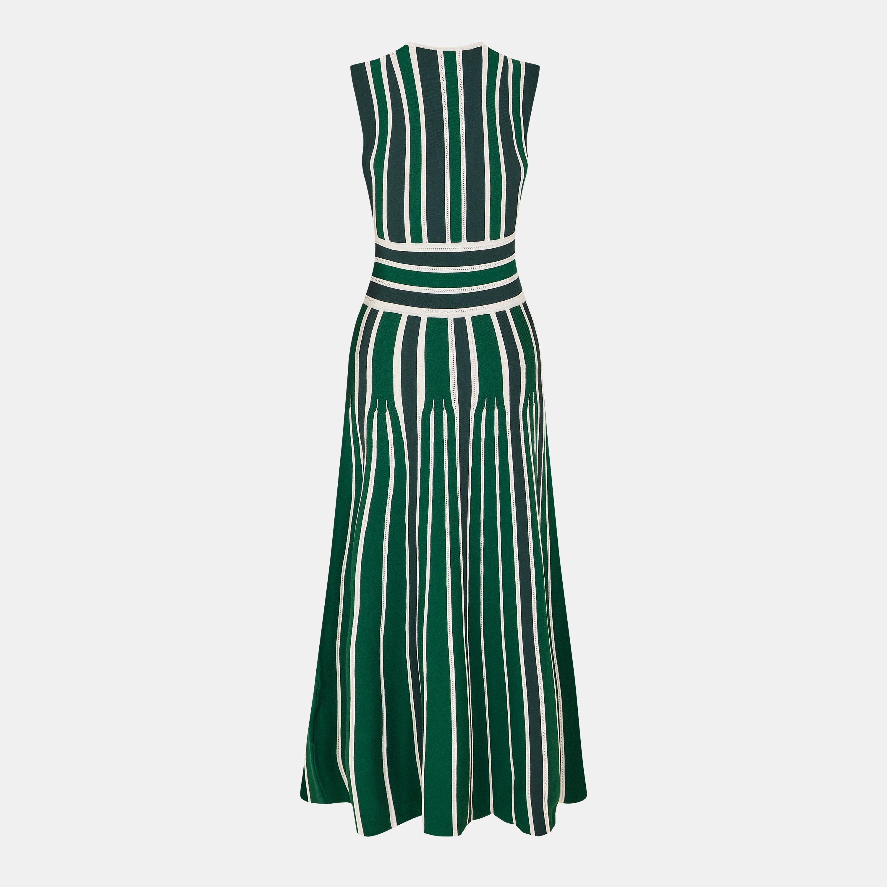 Green - Max Mara - Women's Maxi Dress - 2