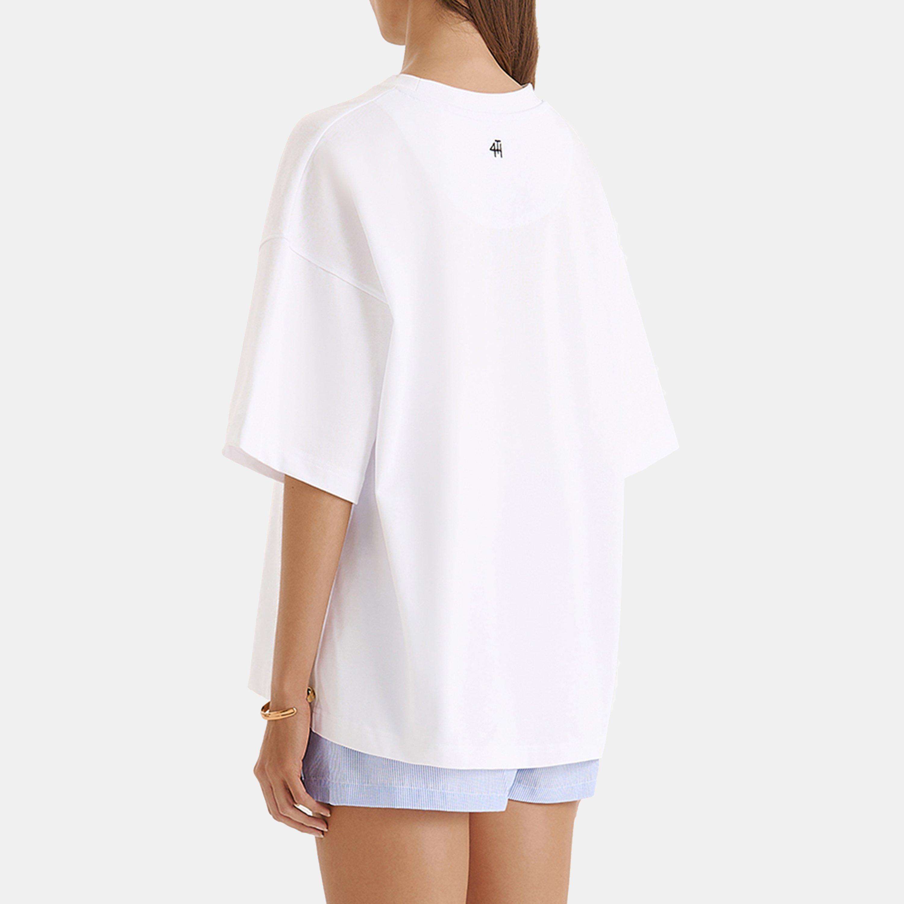 White - 4th and Reckless - Women's Chiara Resort Regular Fit T-Shirt - 3