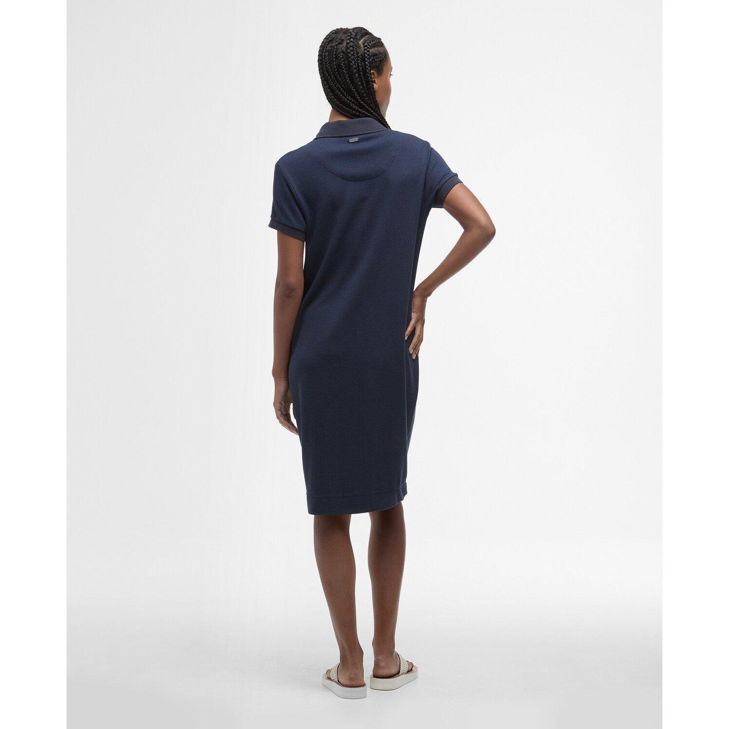 Navy - Barbour - B.Li Polo Dress Ld63 - 3