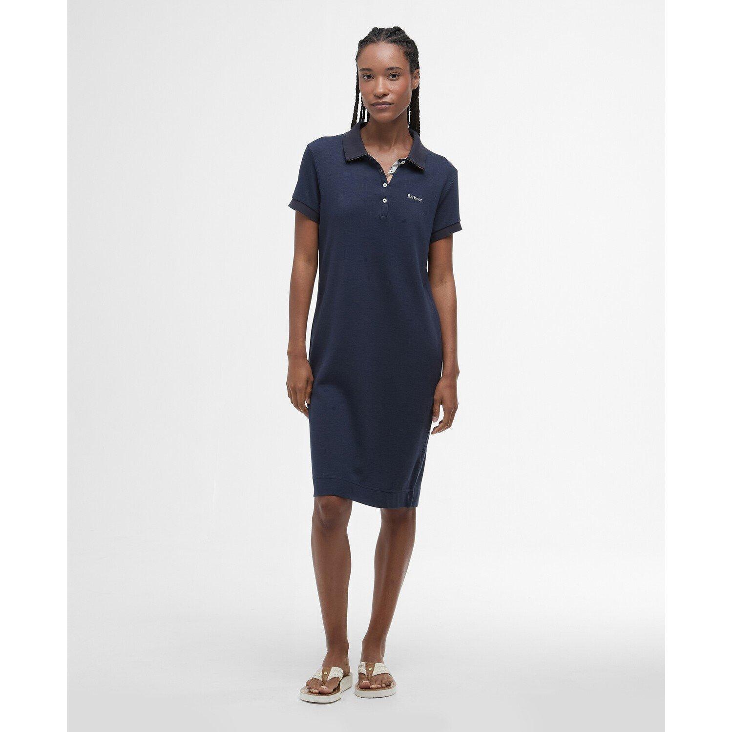 Navy - Barbour - B.Li Polo Dress Ld63 - 8