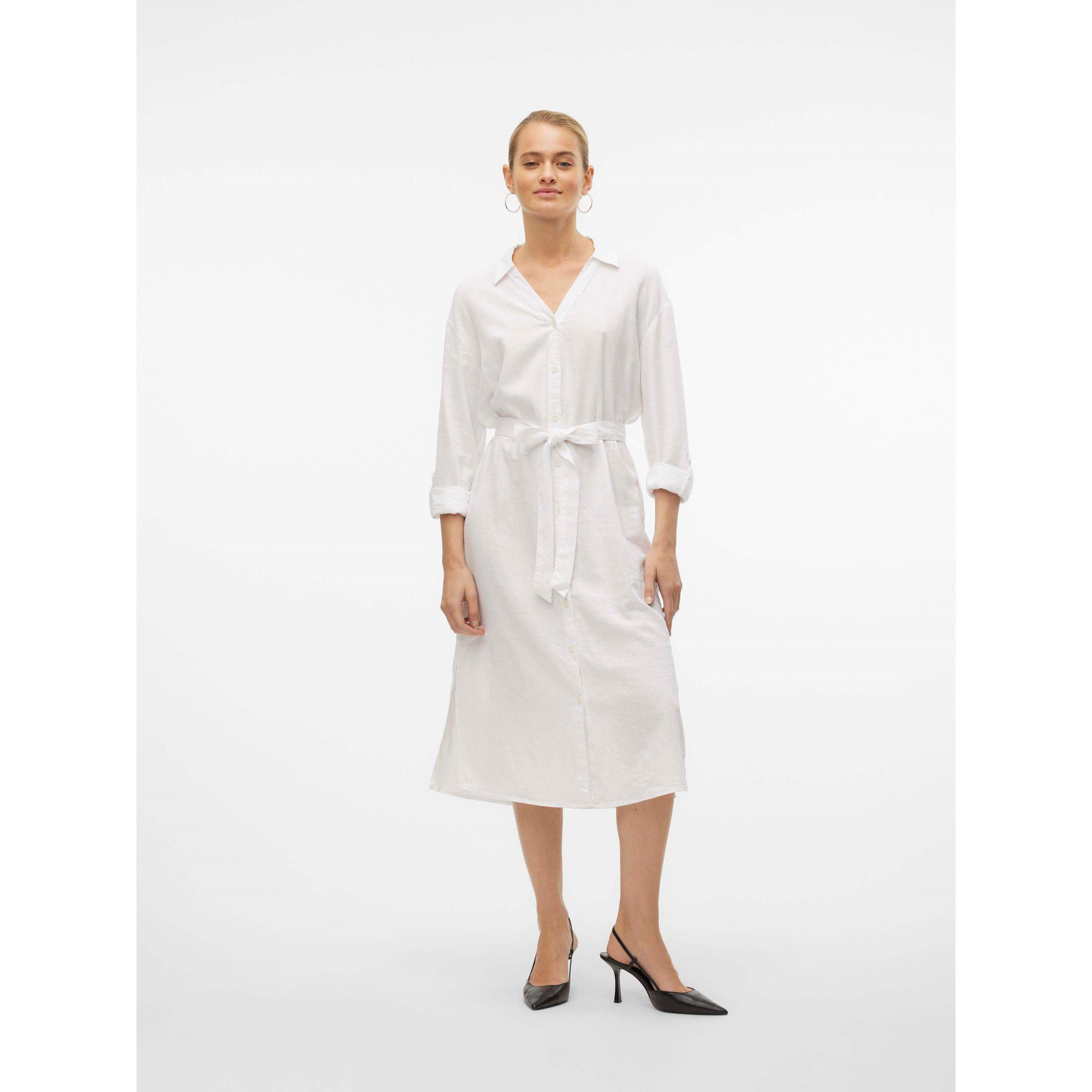 Snow White - Vero Moda - Women's Linn Shirt Dress - 5