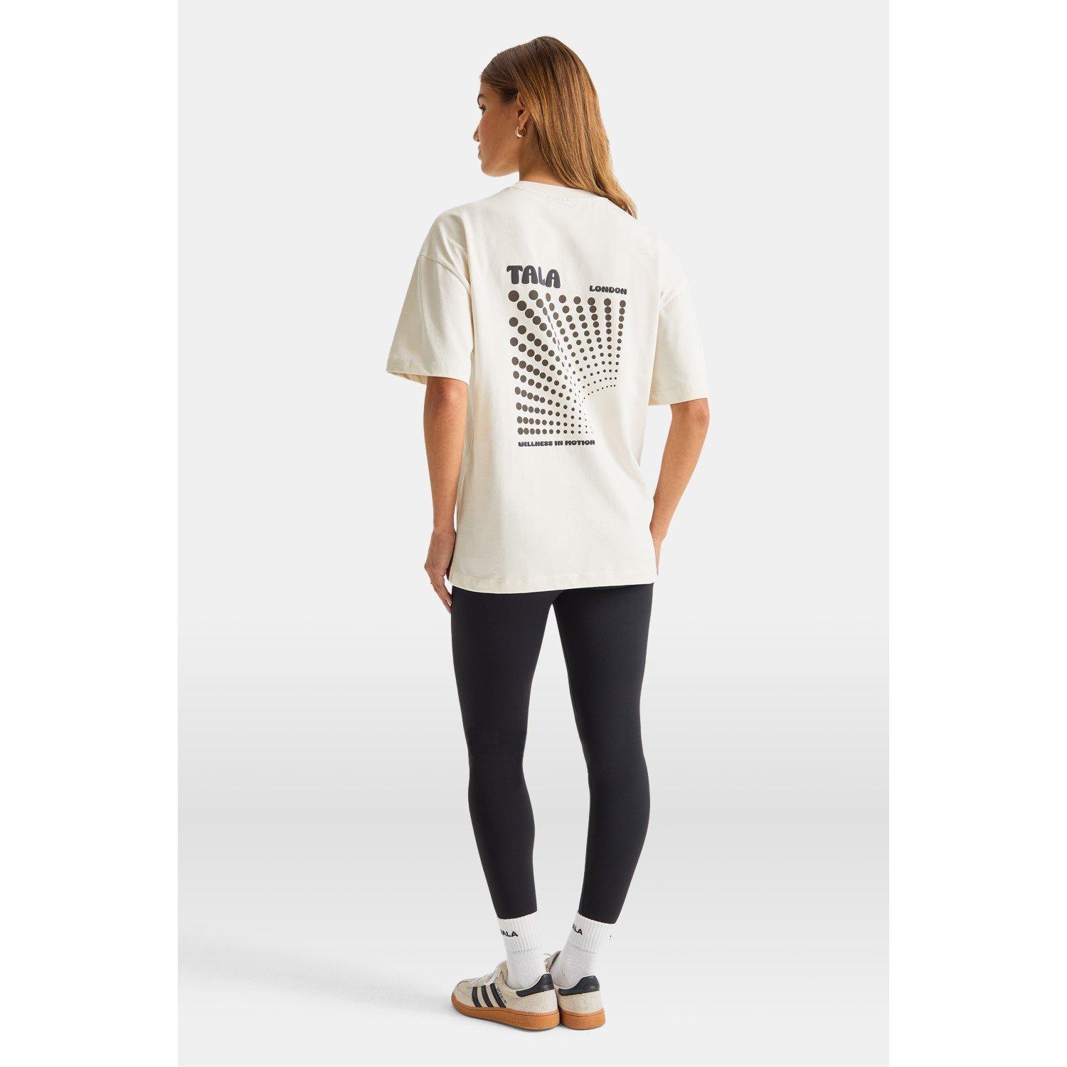 Ivory - TALA - TALA IN MOTION GRAPHIC TEE - 3
