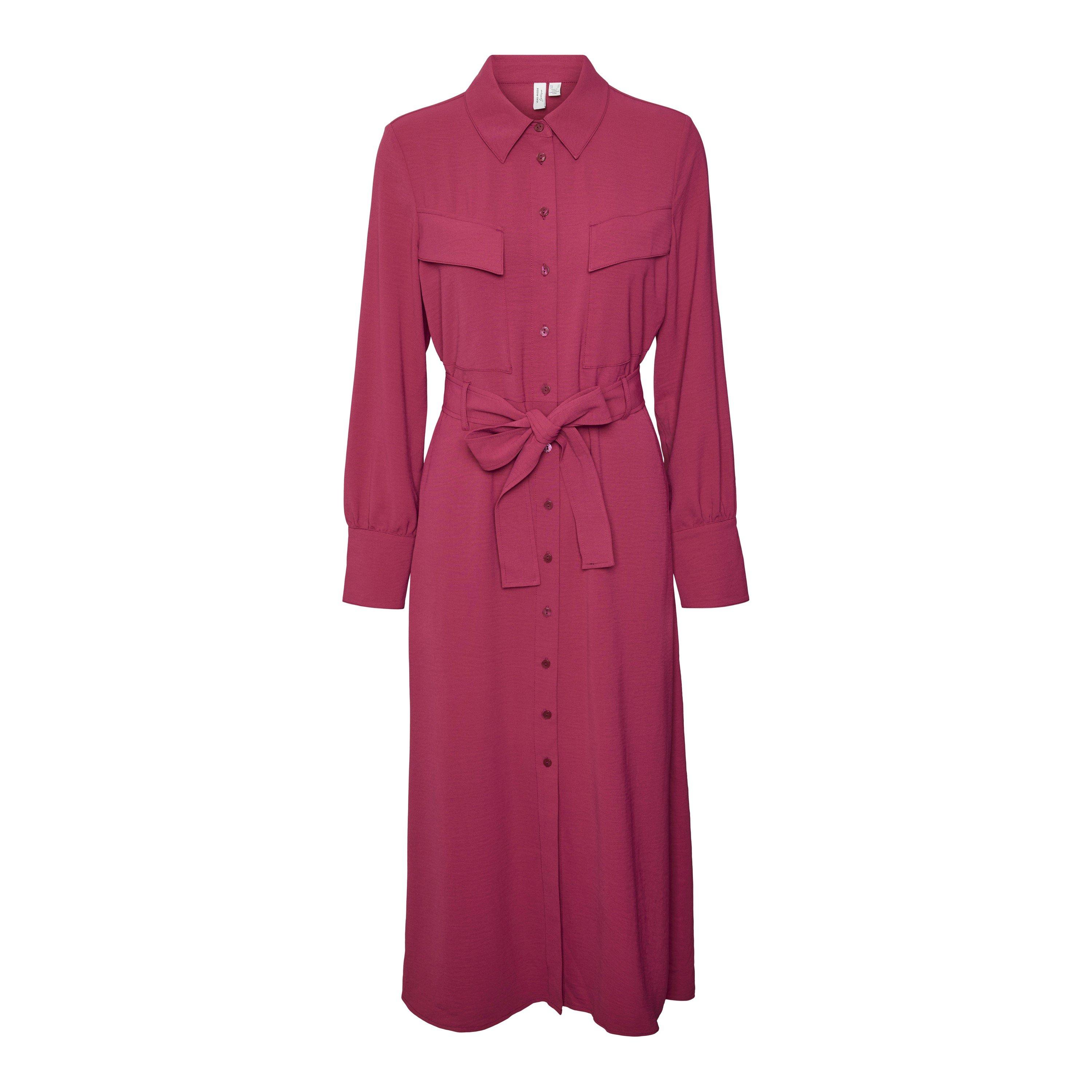 Prugna Rossa - Vero Moda - Olla Shirt Dress - 3