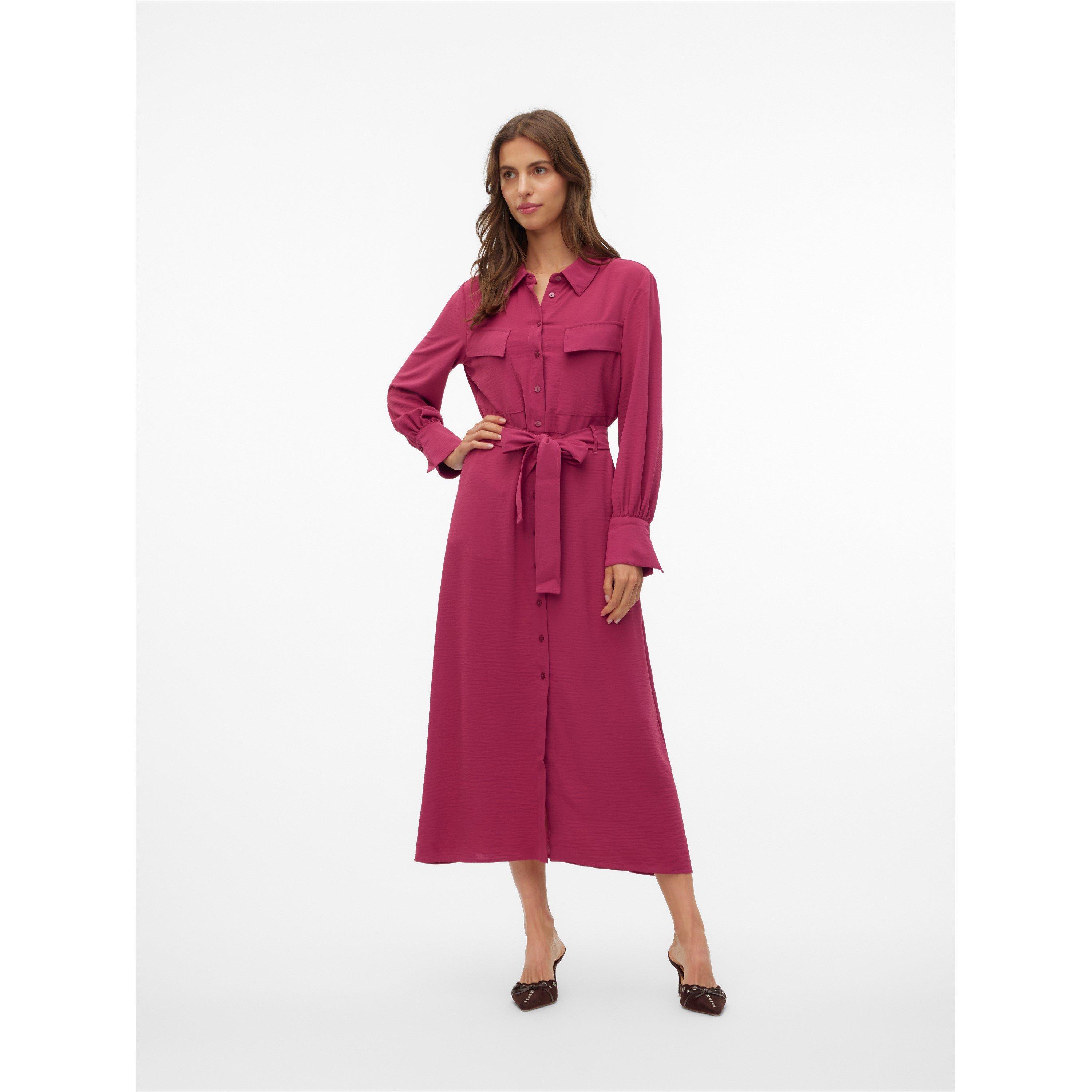 Prugna Rossa - Vero Moda - Olla Shirt Dress - 4