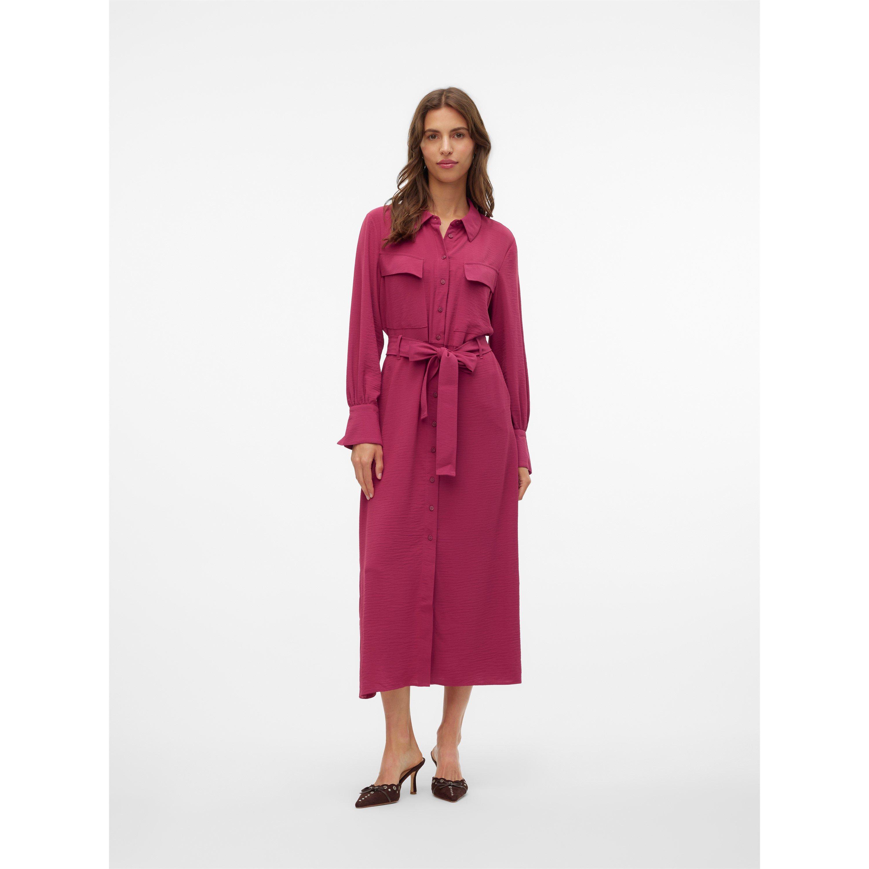 Prugna Rossa - Vero Moda - Olla Shirt Dress - 5