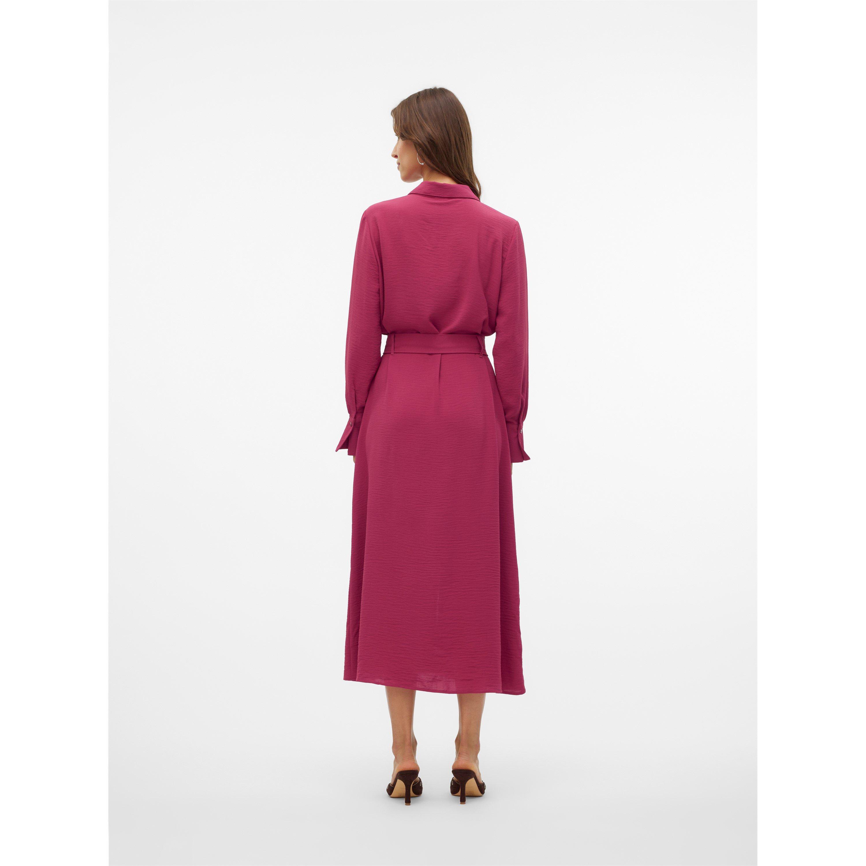 Prugna Rossa - Vero Moda - Olla Shirt Dress - 6