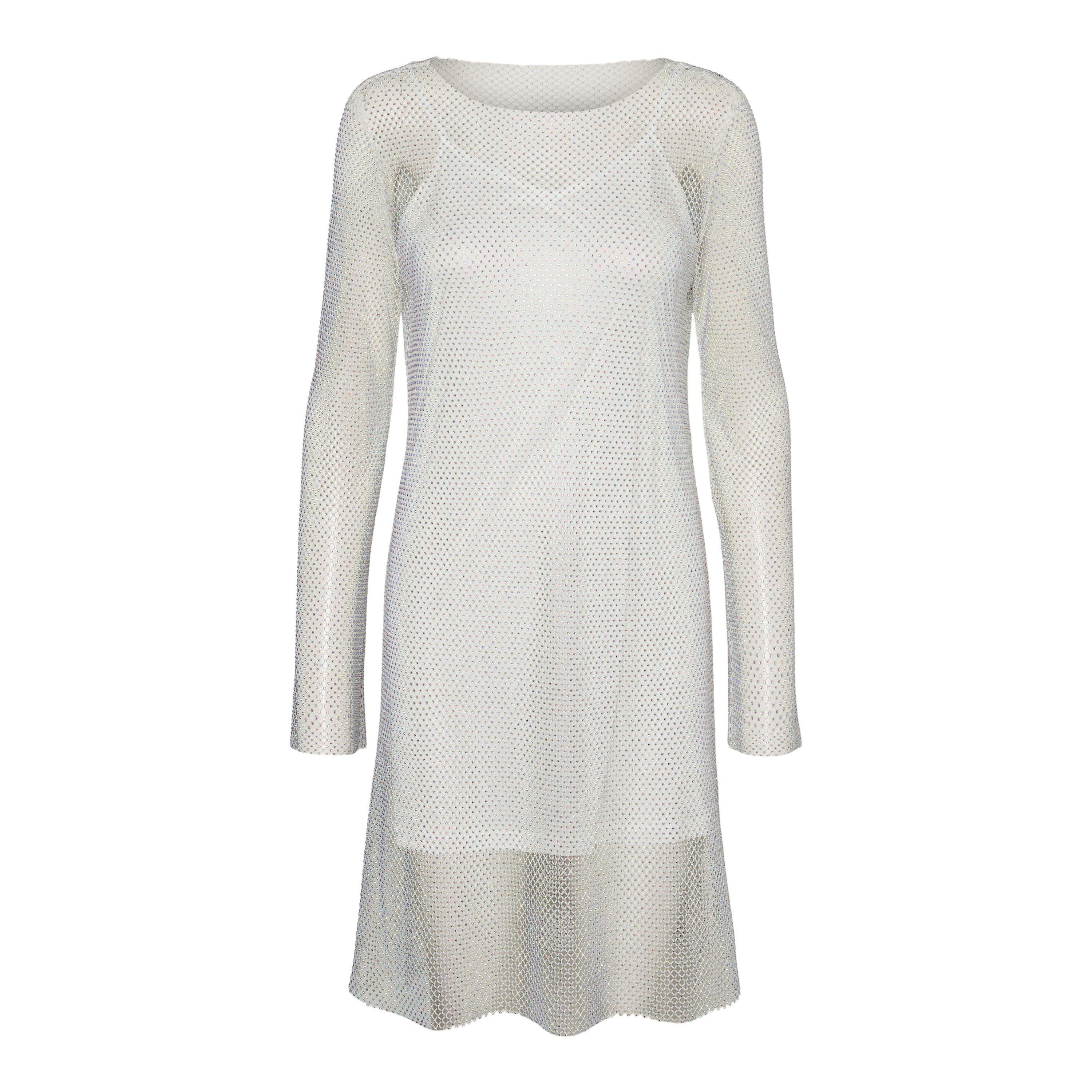 Vero Moda Women's Celine Shorts Mini Dress - Snow White - S/M