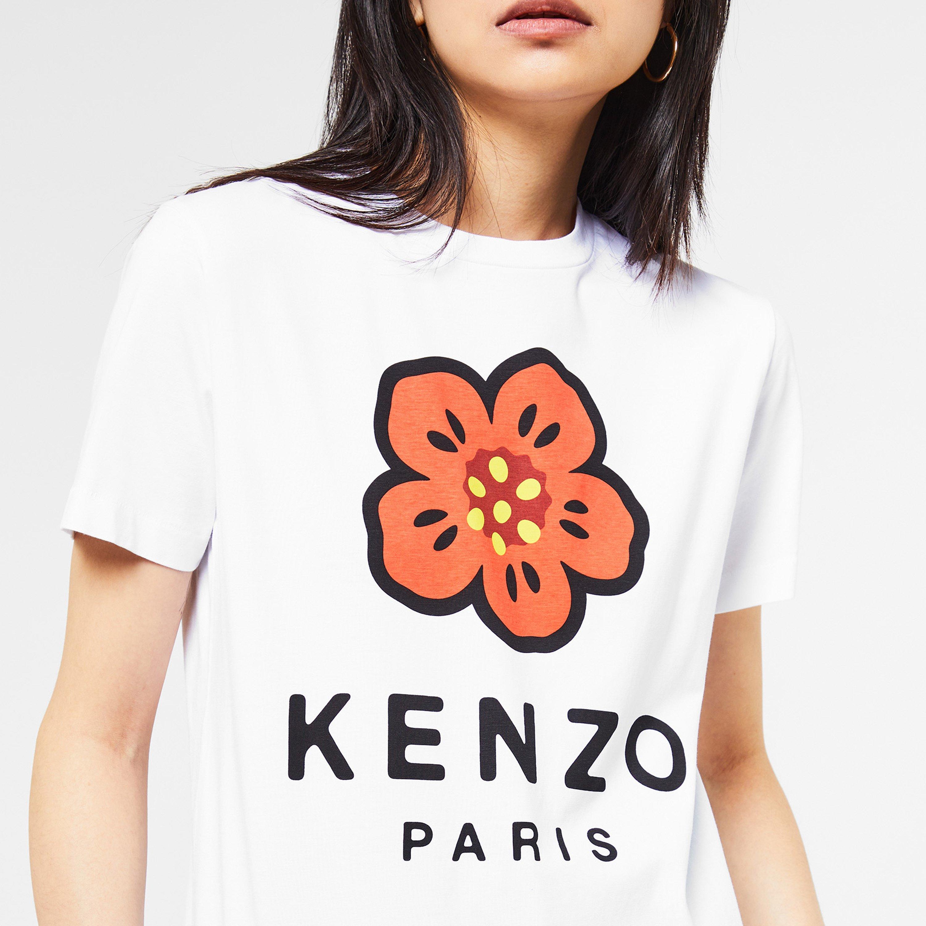 White 01 - Kenzo - Paris Boke T Shirt - 3