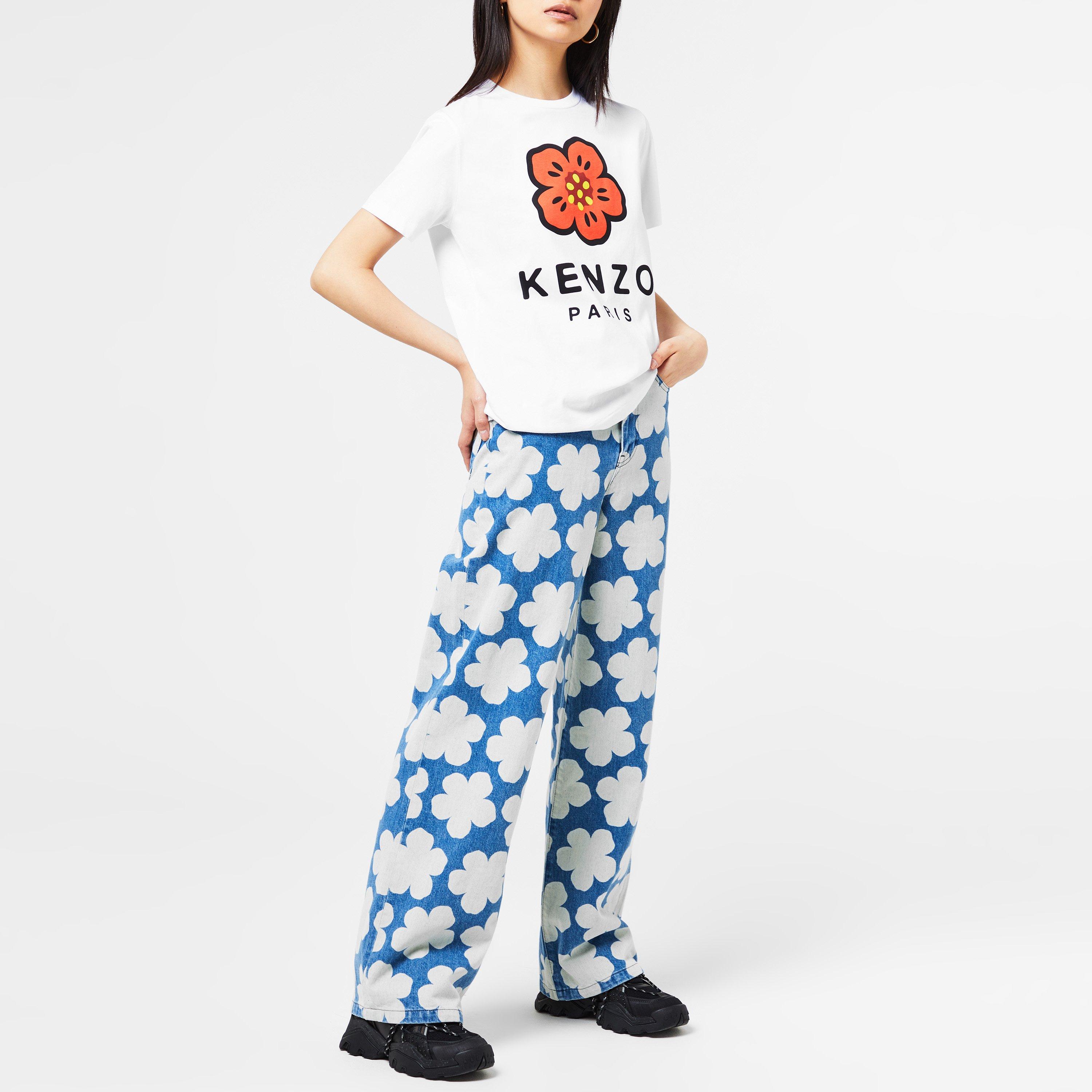 White 01 - Kenzo - Paris Boke T Shirt - 4