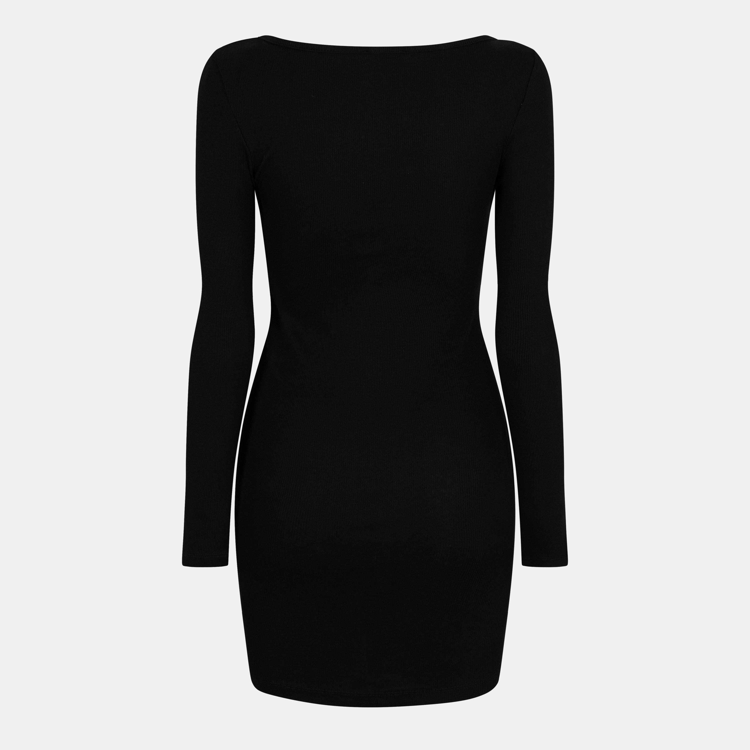 Jet Black A996 - Guess - Guess LS Rib Drs Ld54 - 2