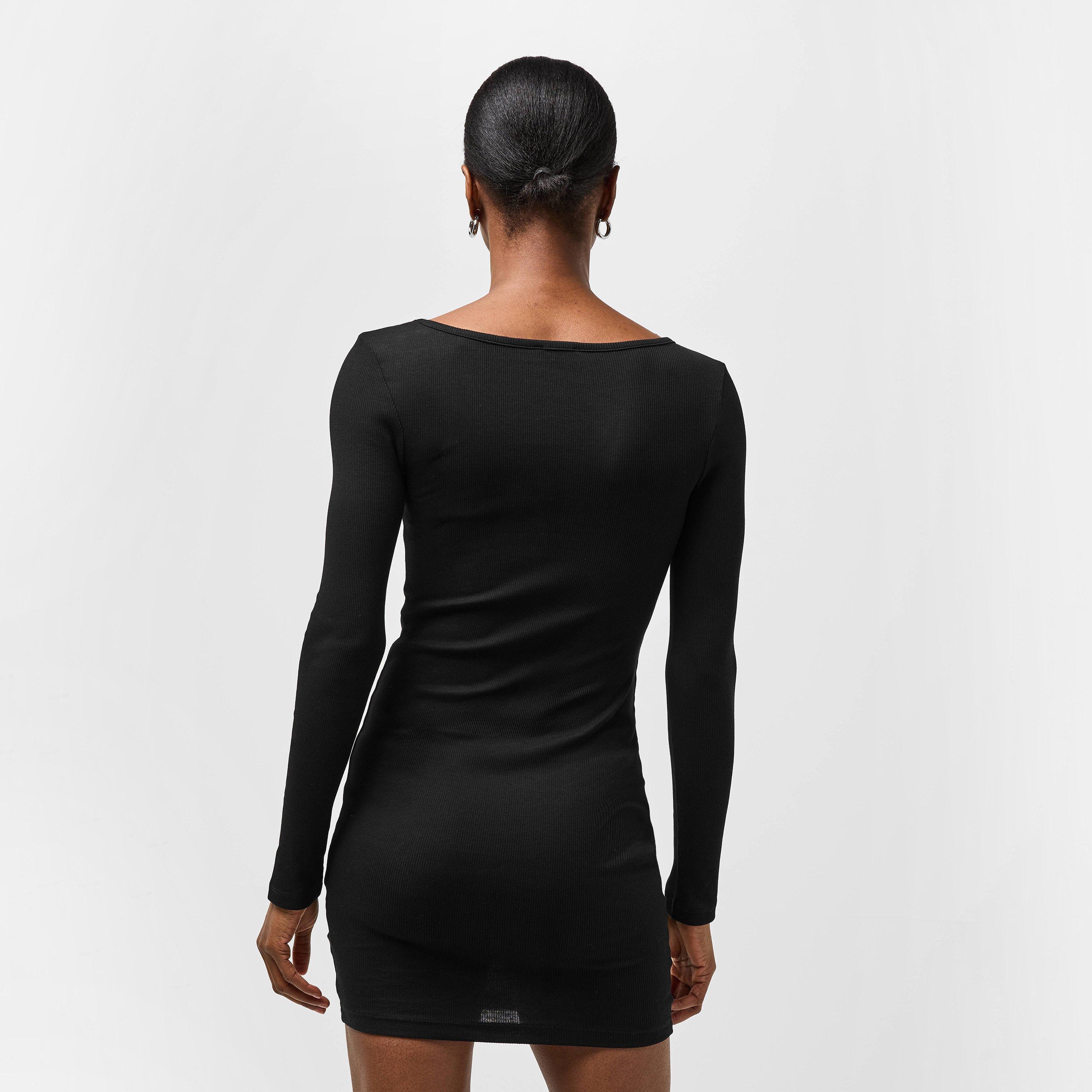 Jet Black A996 - Guess - Guess LS Rib Drs Ld54 - 4