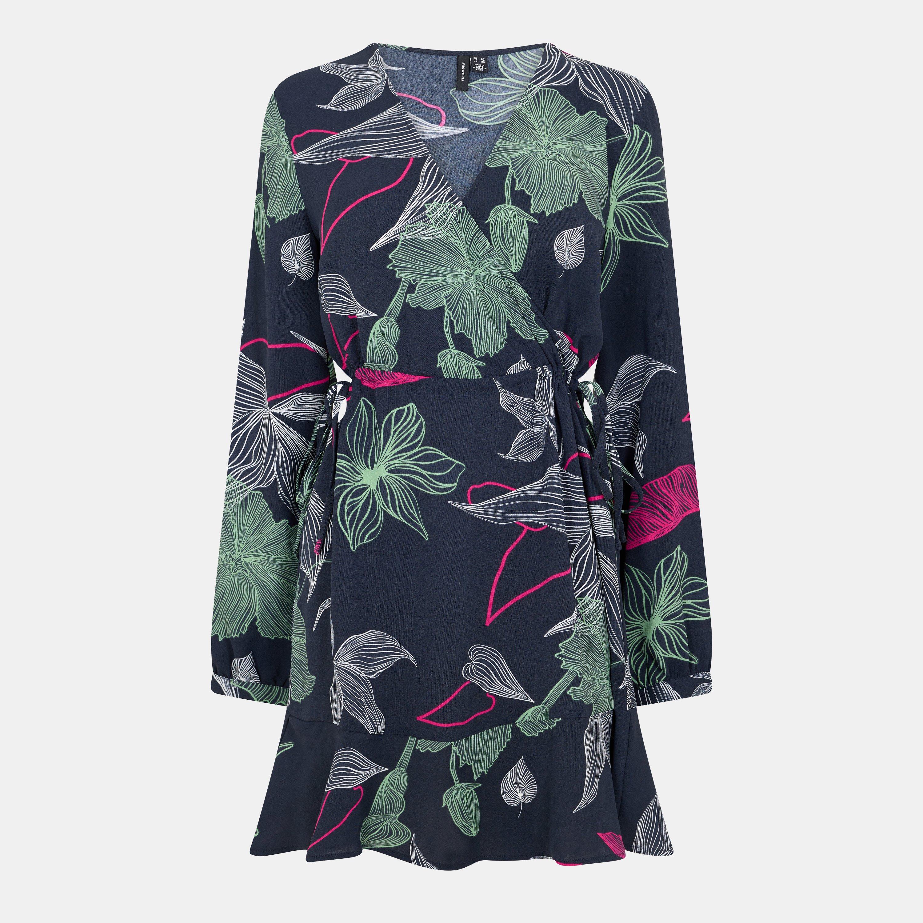 Vero Moda Women's Jane Mini Dress - Black - 8 (XS)