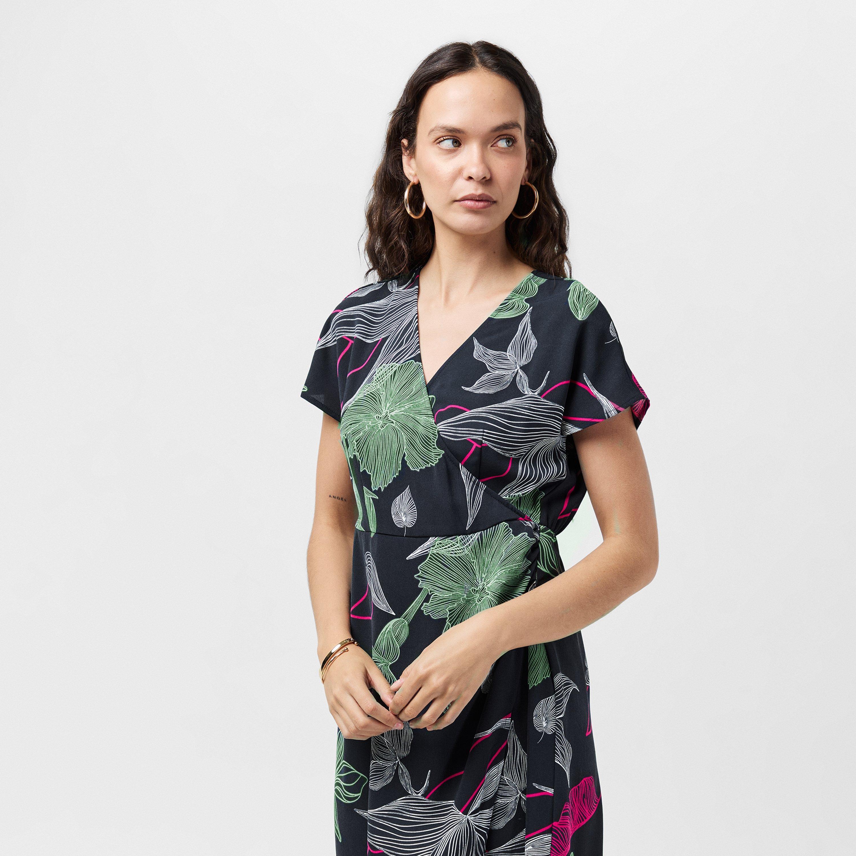 Negro - Vero Moda - Jane Mini Wrap Dress - 3