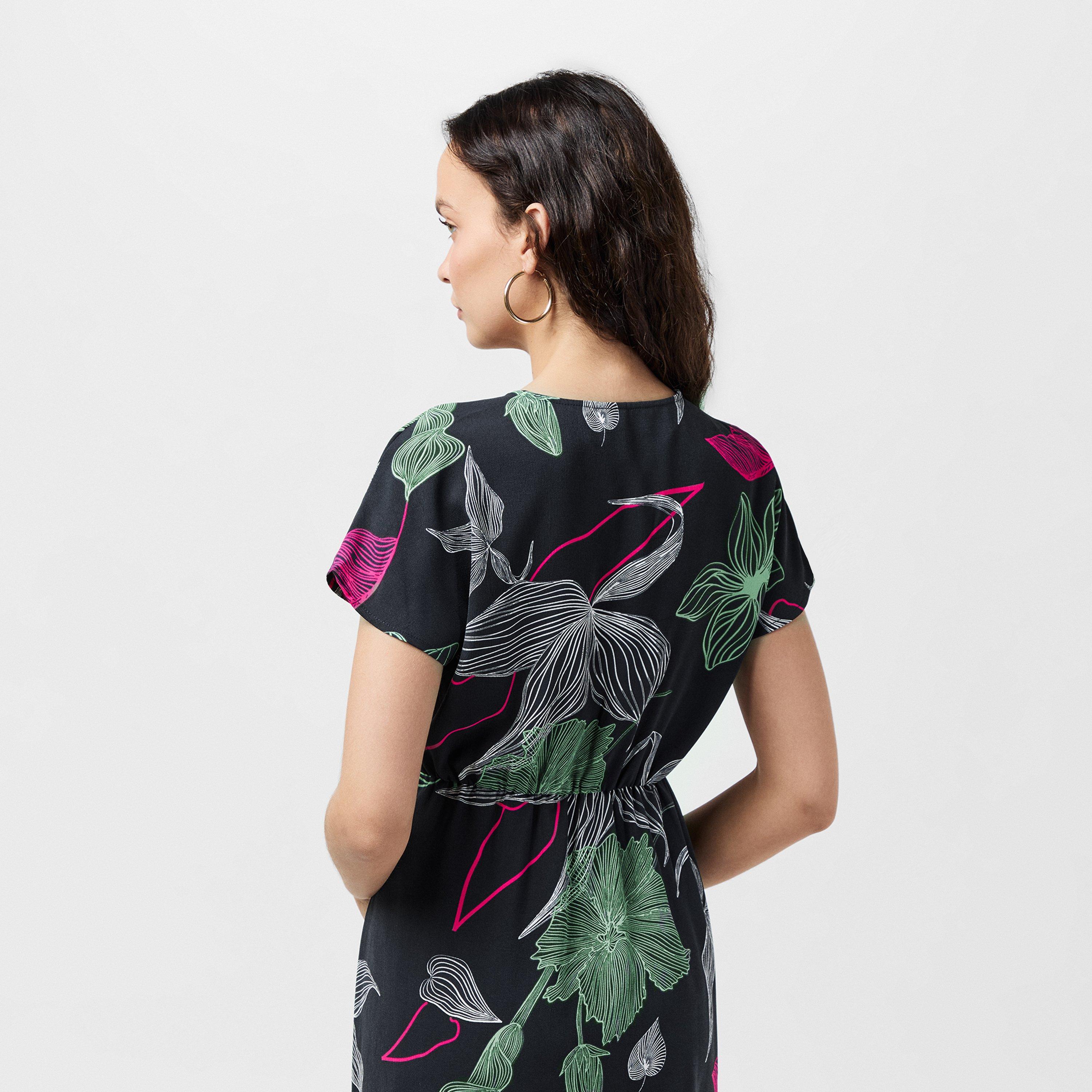 Negro - Vero Moda - Jane Mini Wrap Dress - 4