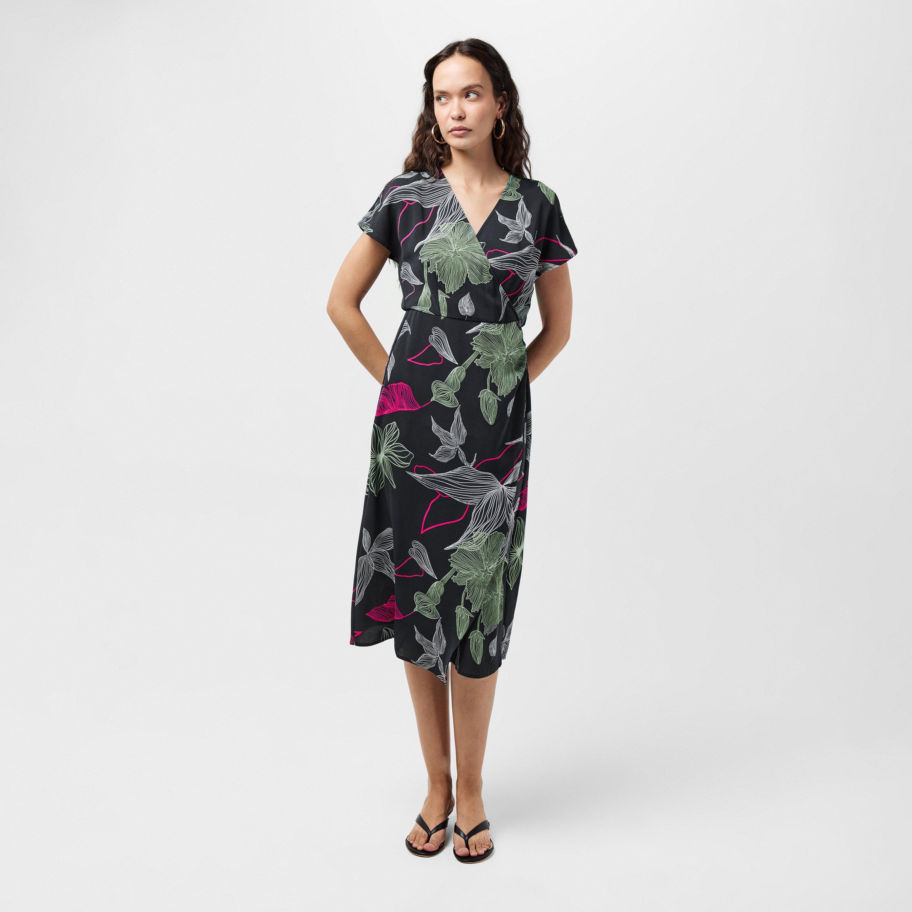 Negro - Vero Moda - Jane Mini Wrap Dress - 6