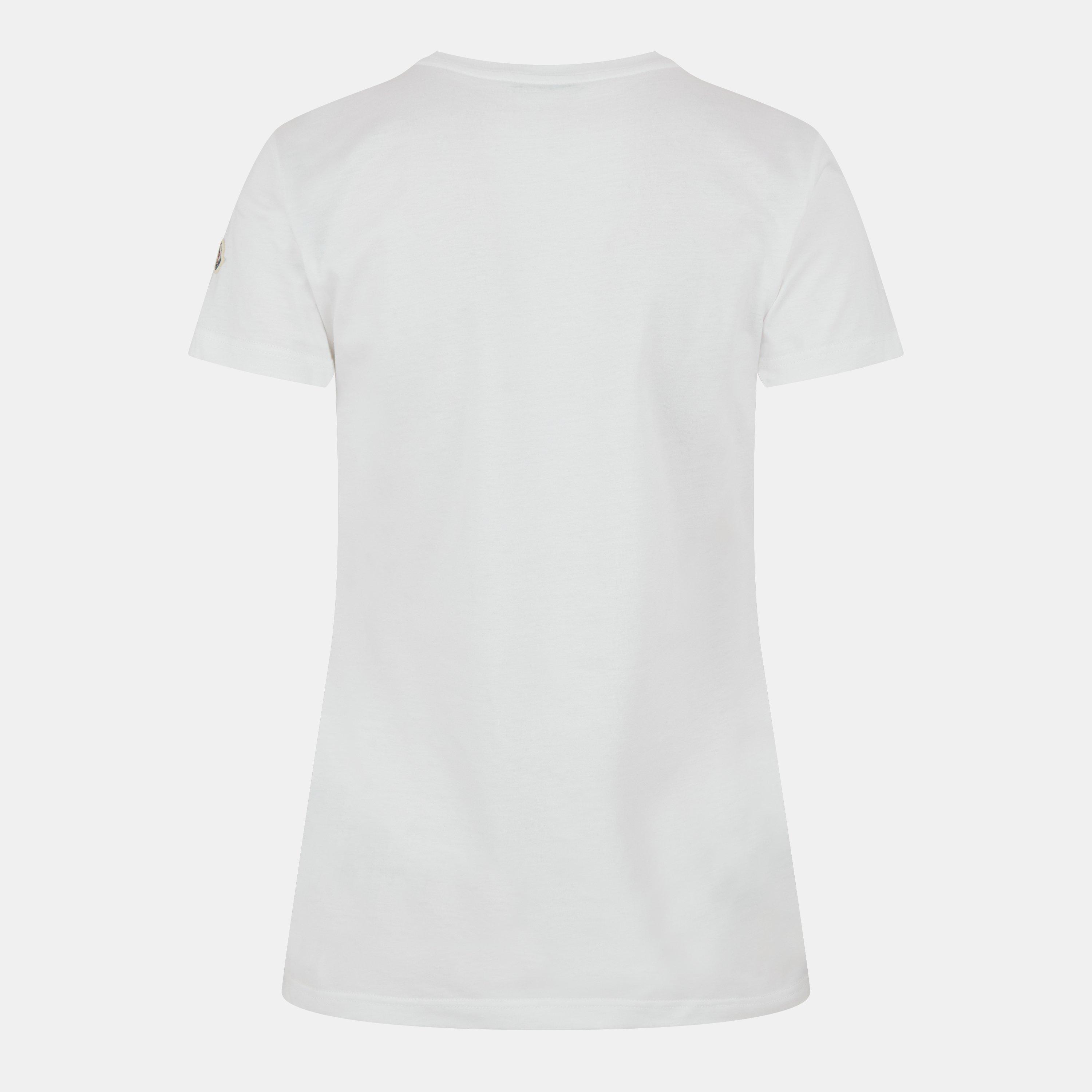 White 033 - Moncler - Badge Logo T-Shirt - 2