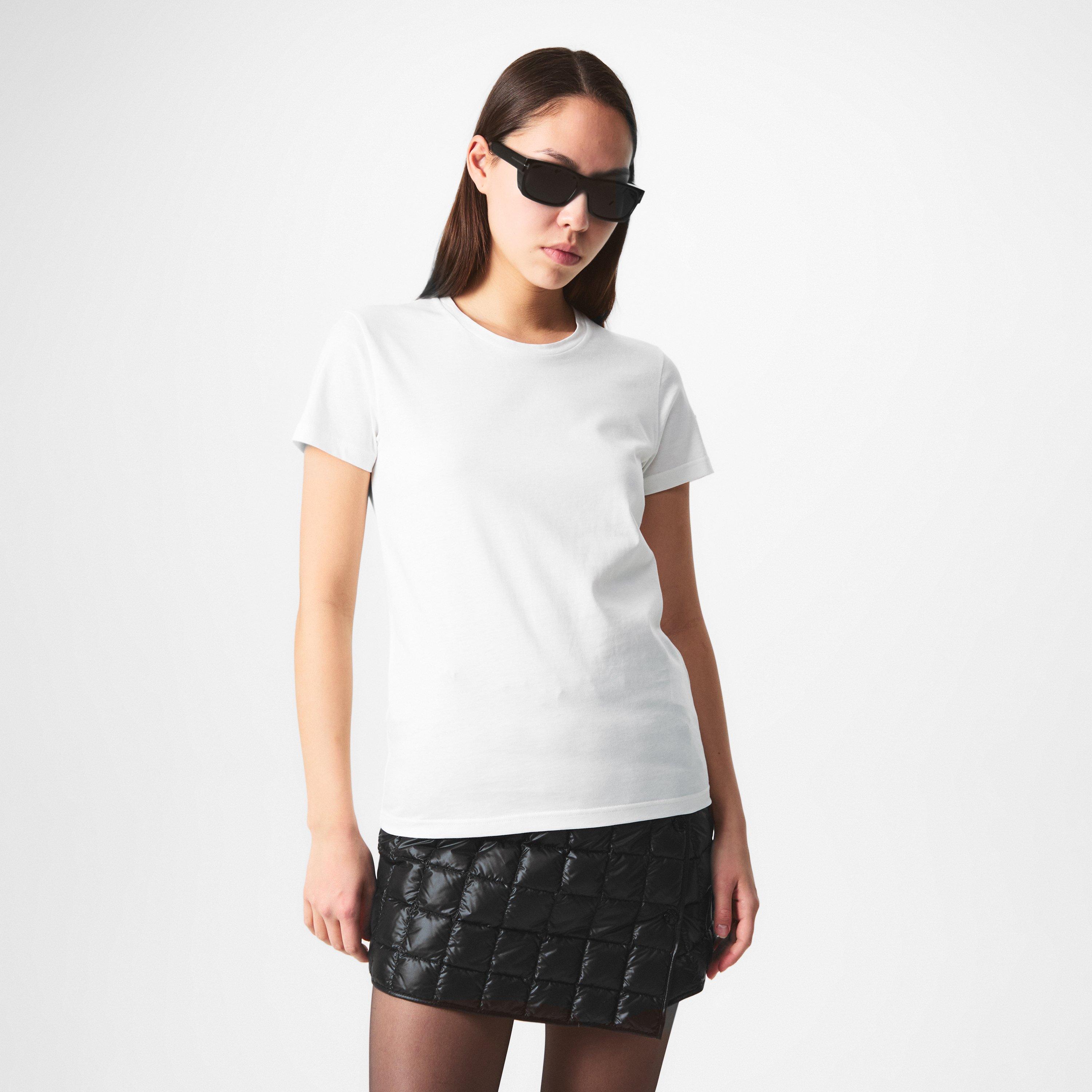 White 033 - Moncler - Badge Logo T-Shirt - 3