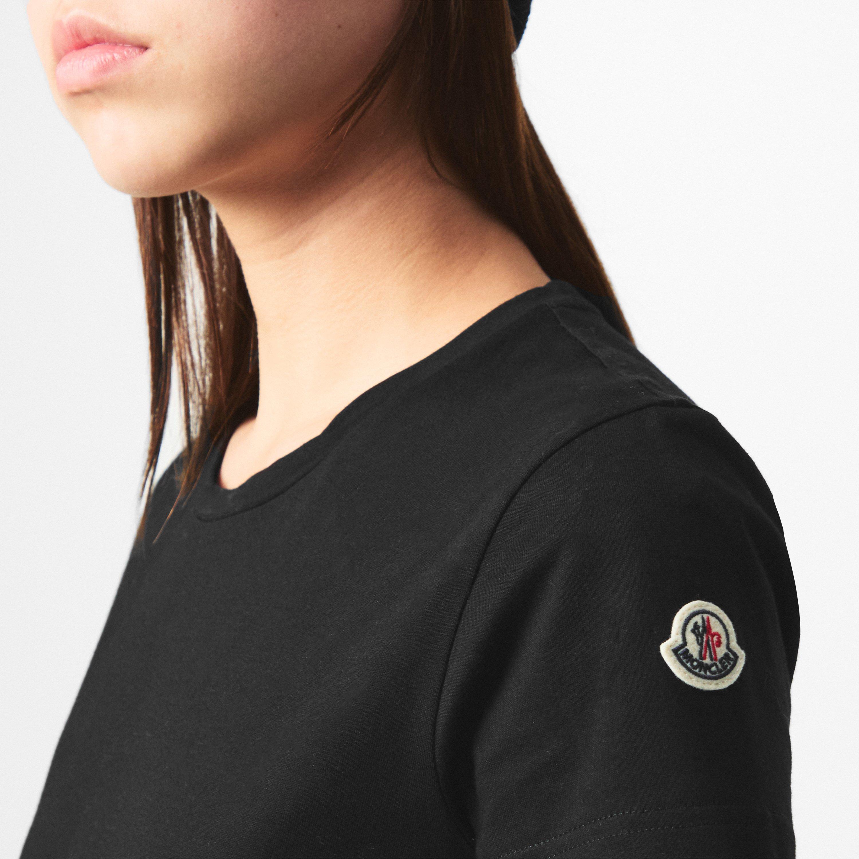 Black 999 - Moncler - Badge Logo T-Shirt - 5