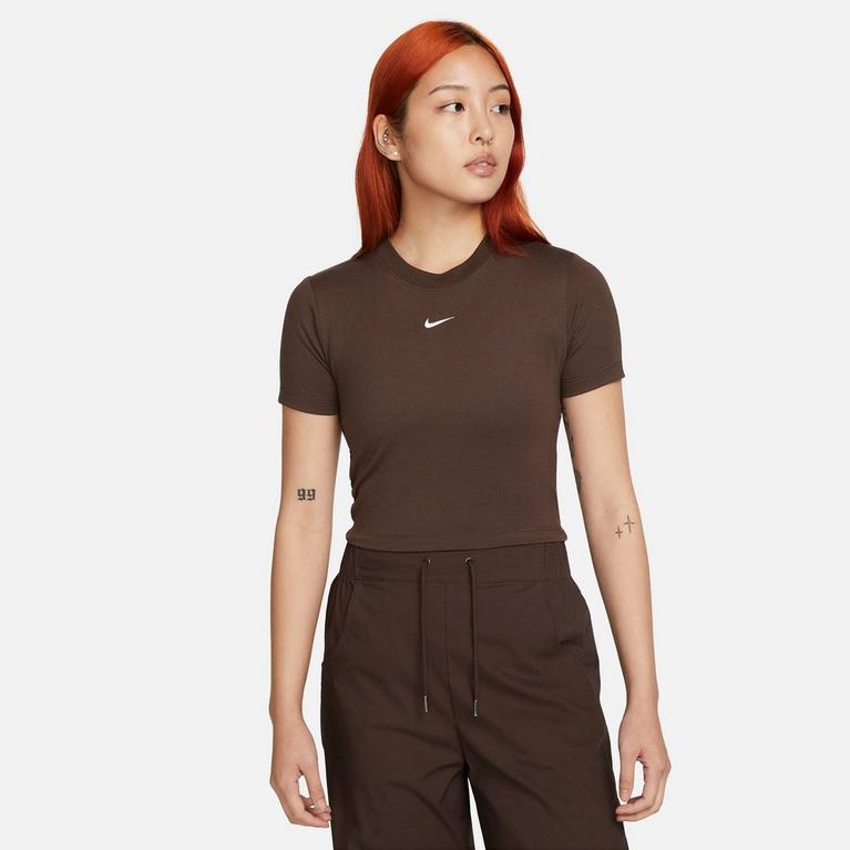 Nike Womens Sportswear Essential Cropped T-Shirt 