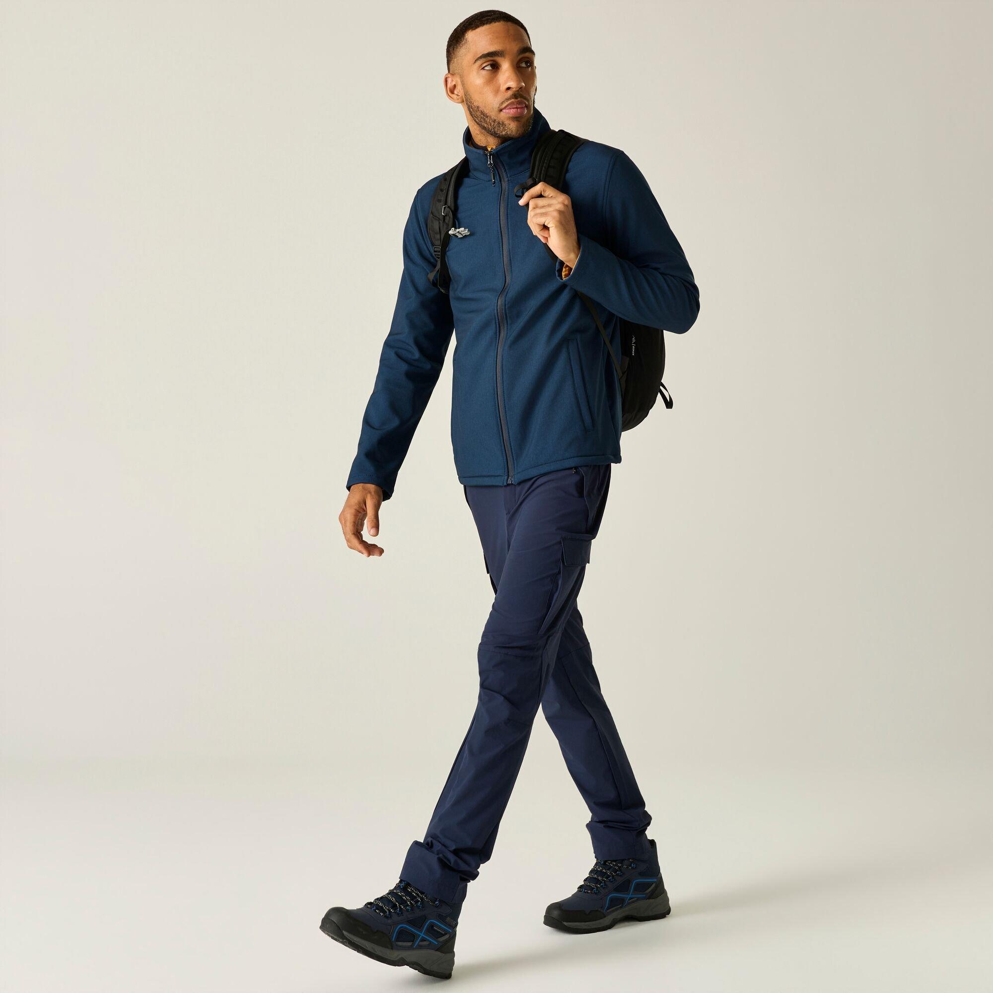 Regatta Men's Cera V Softshell Midlayer - Navy Marl(Moonl - XXL - Image 4