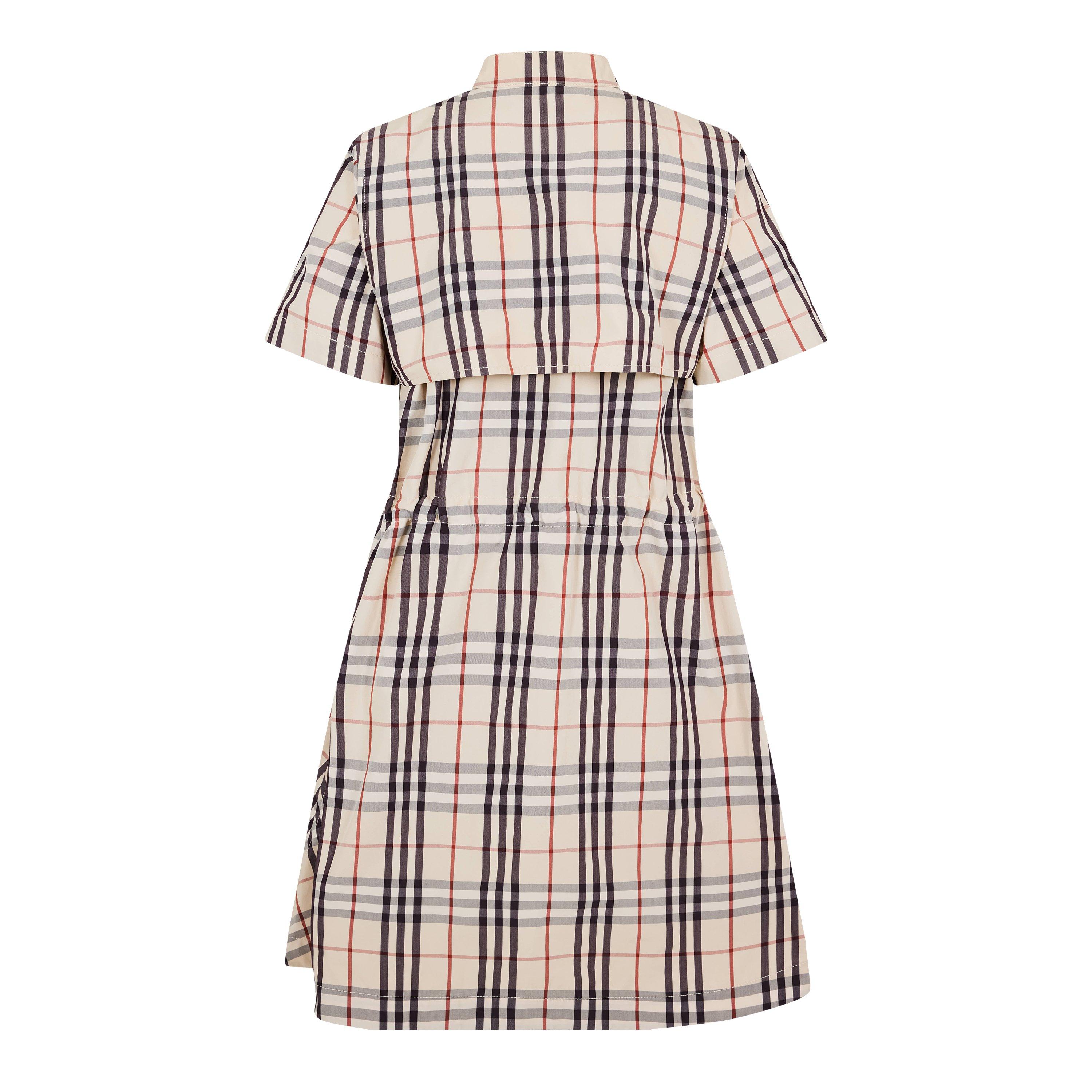 Almond Beige - Burberry - Burb Isotta Chk Drs Ld62 - 2