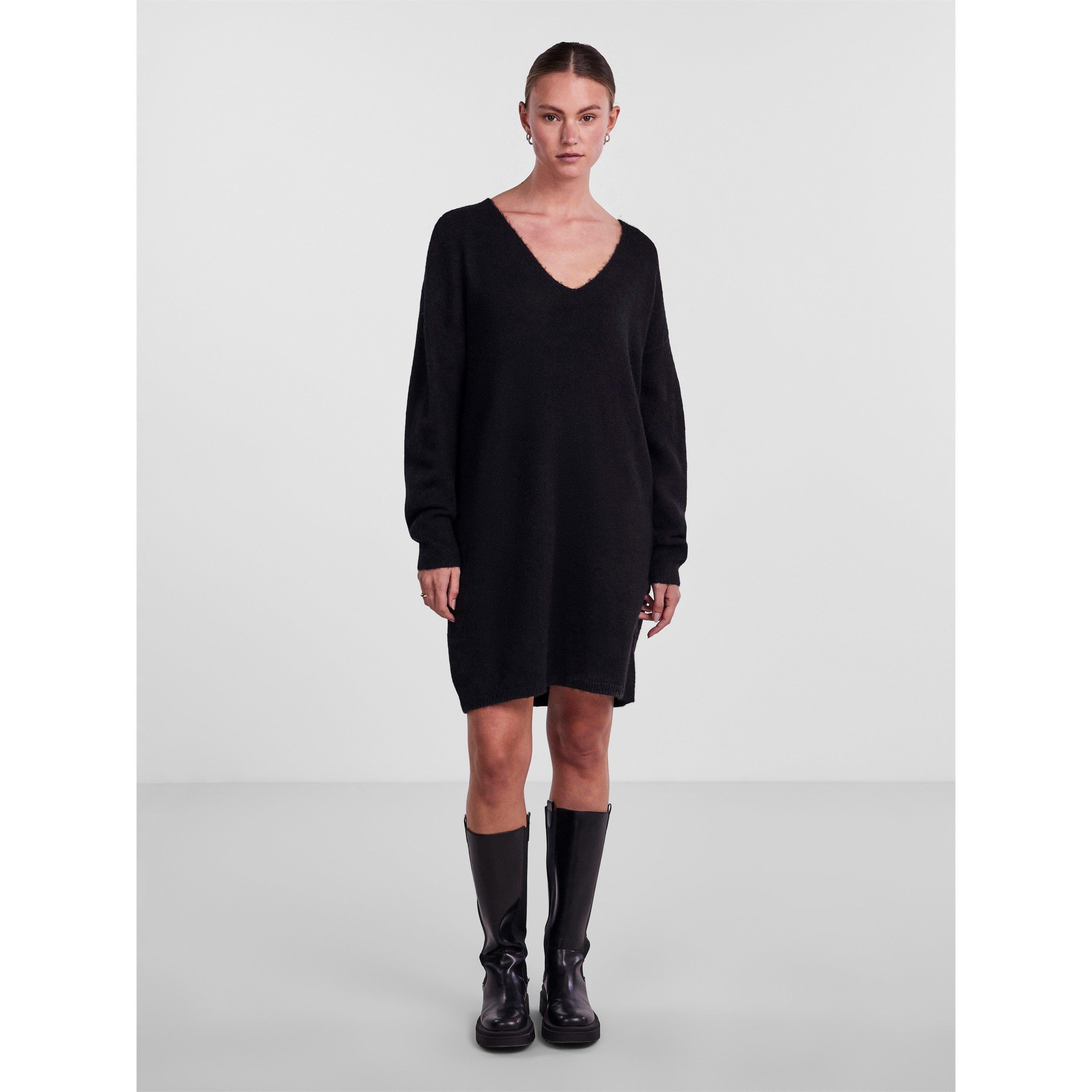 Black - Pieces - Women's Mini Dress - 2
