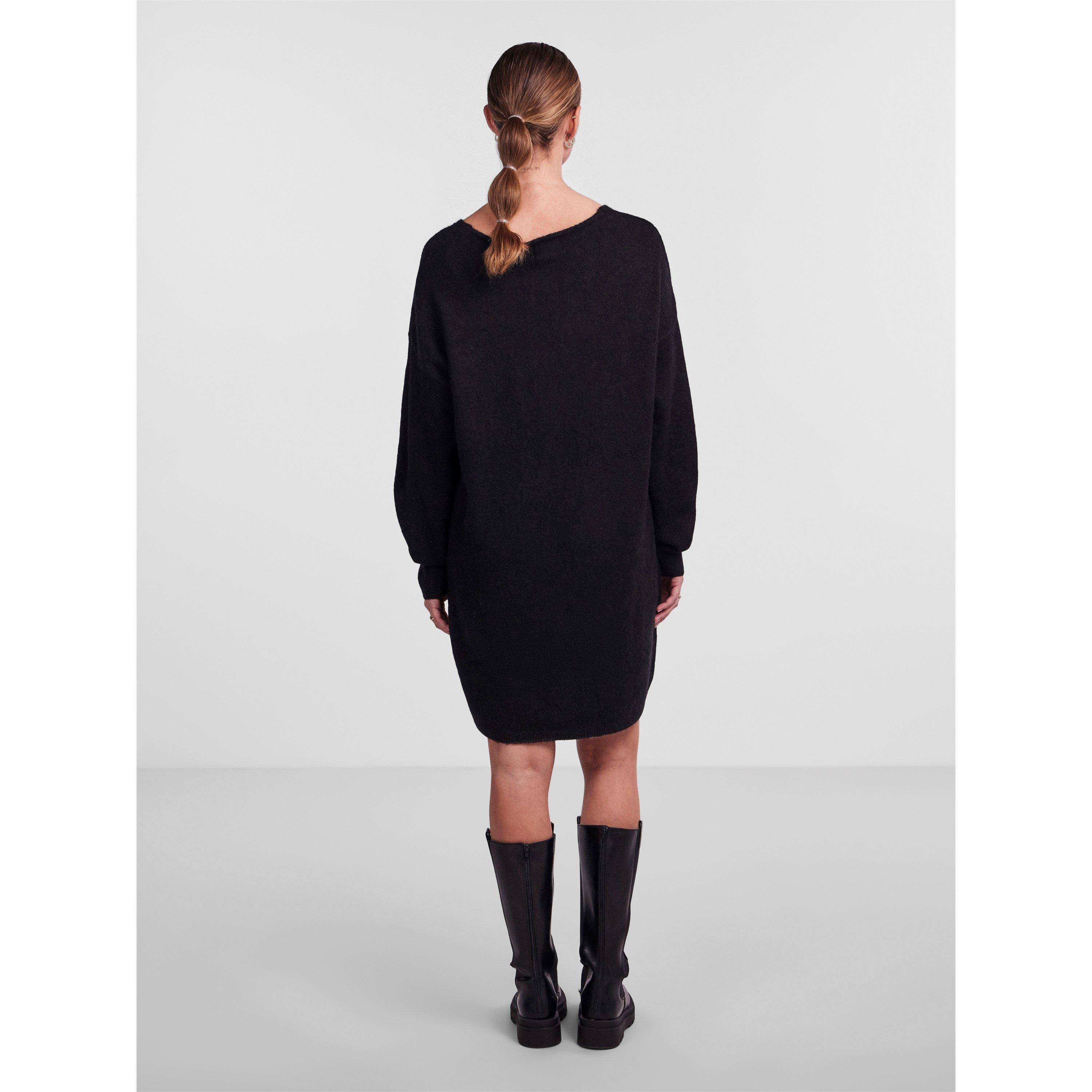 Black - Pieces - Women's Mini Dress - 5
