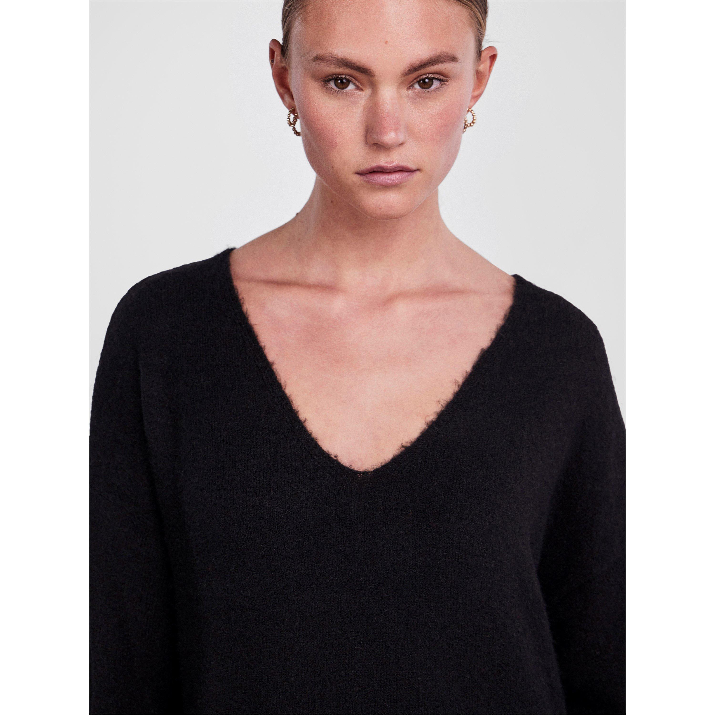 Black - Pieces - Women's Mini Dress - 6