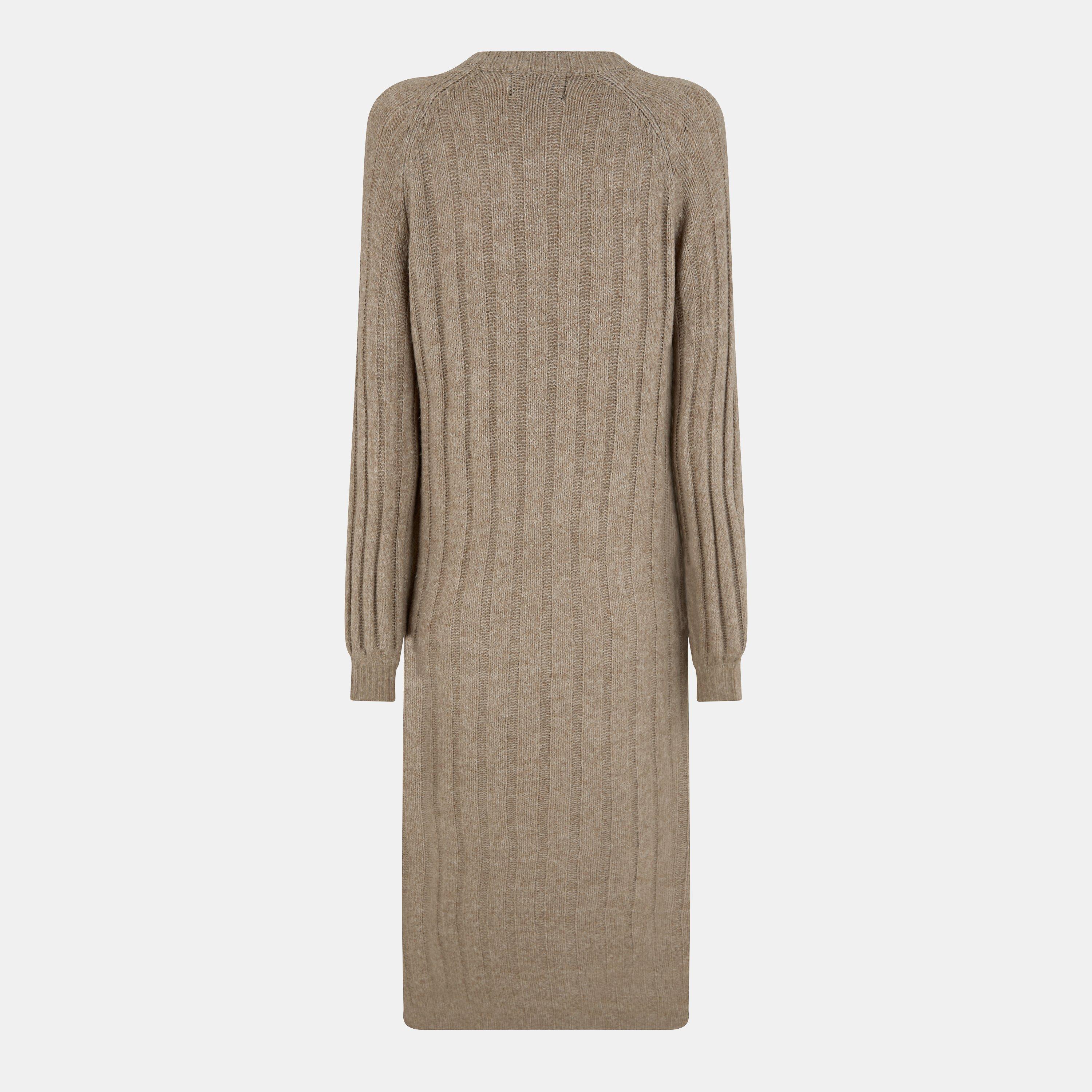 Taupe Gray - Pieces - Knit Mini Dress - 2