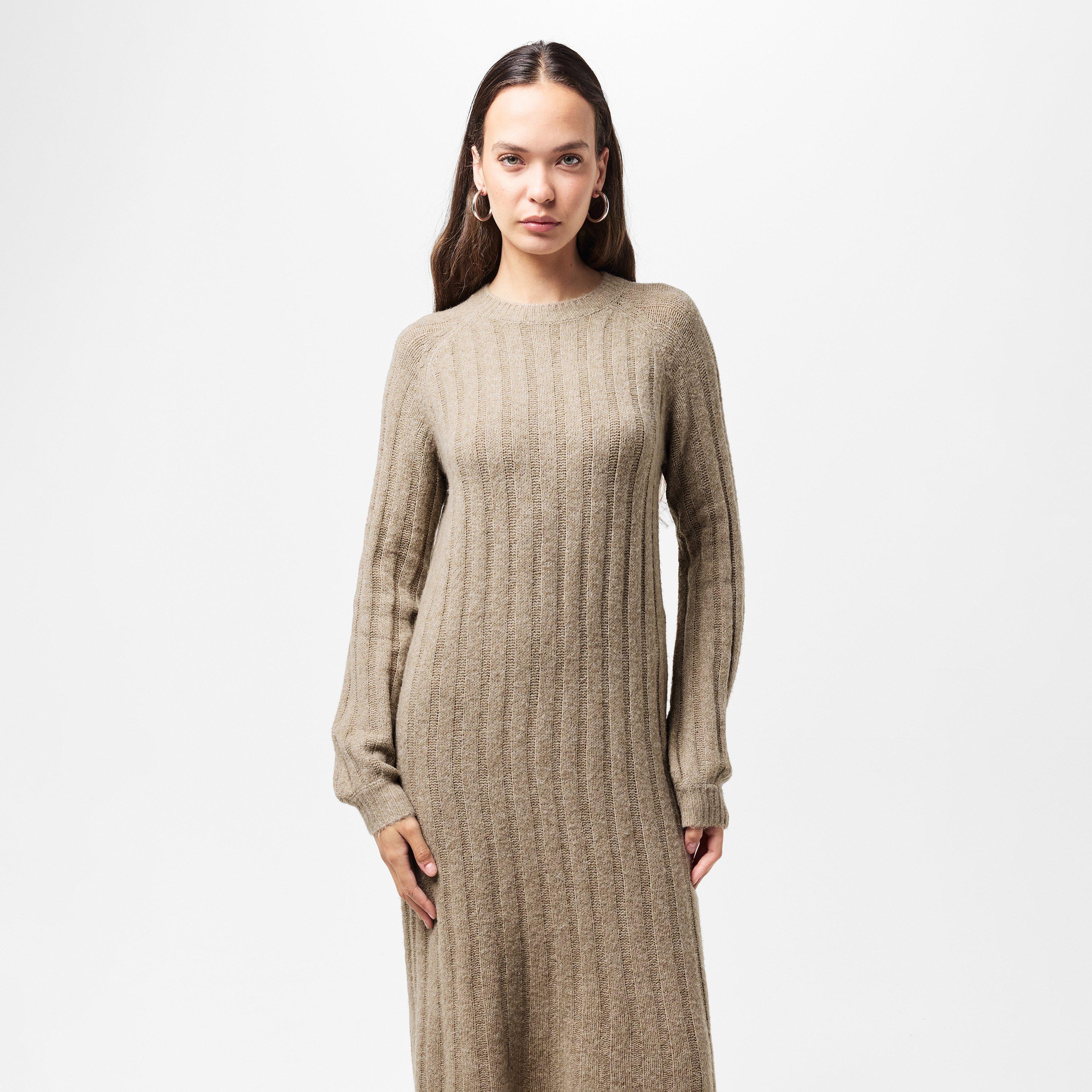 Taupe Gray - Pieces - Knit Mini Dress - 3