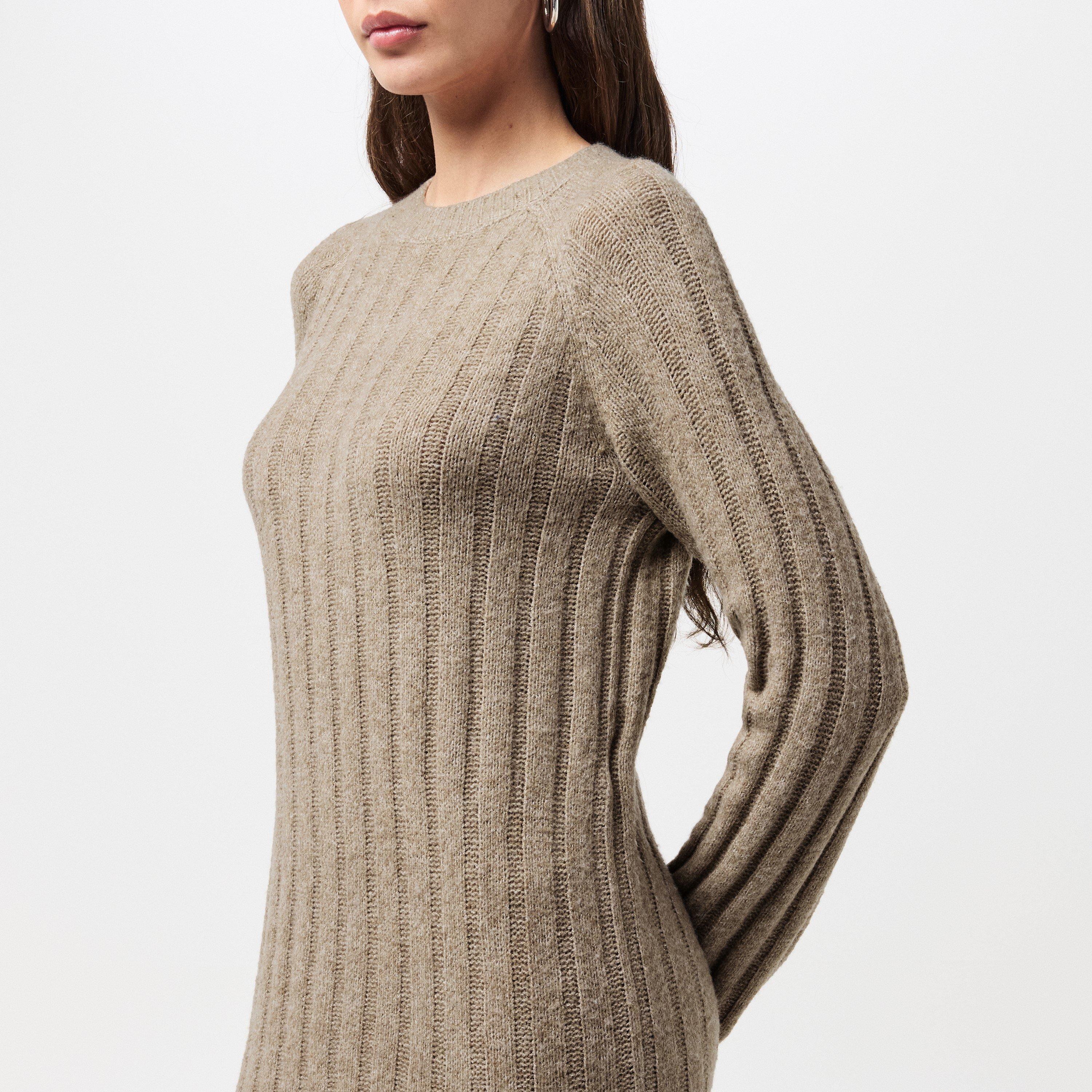 Taupe Gray - Pieces - Knit Mini Dress - 5