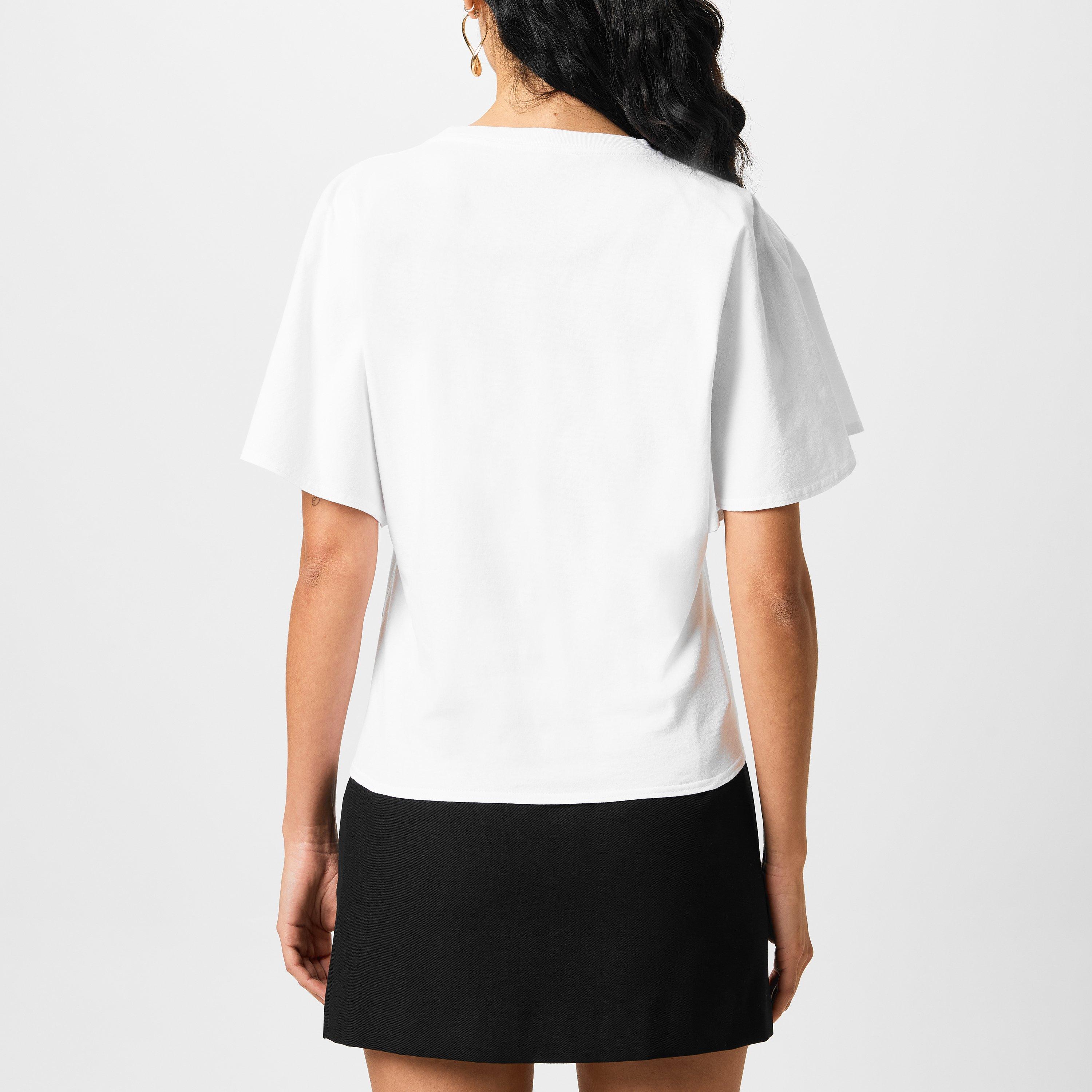 Pure White 9000 - Stella McCartney - Women's Pineapple Regular Fit T-Shirt - 3