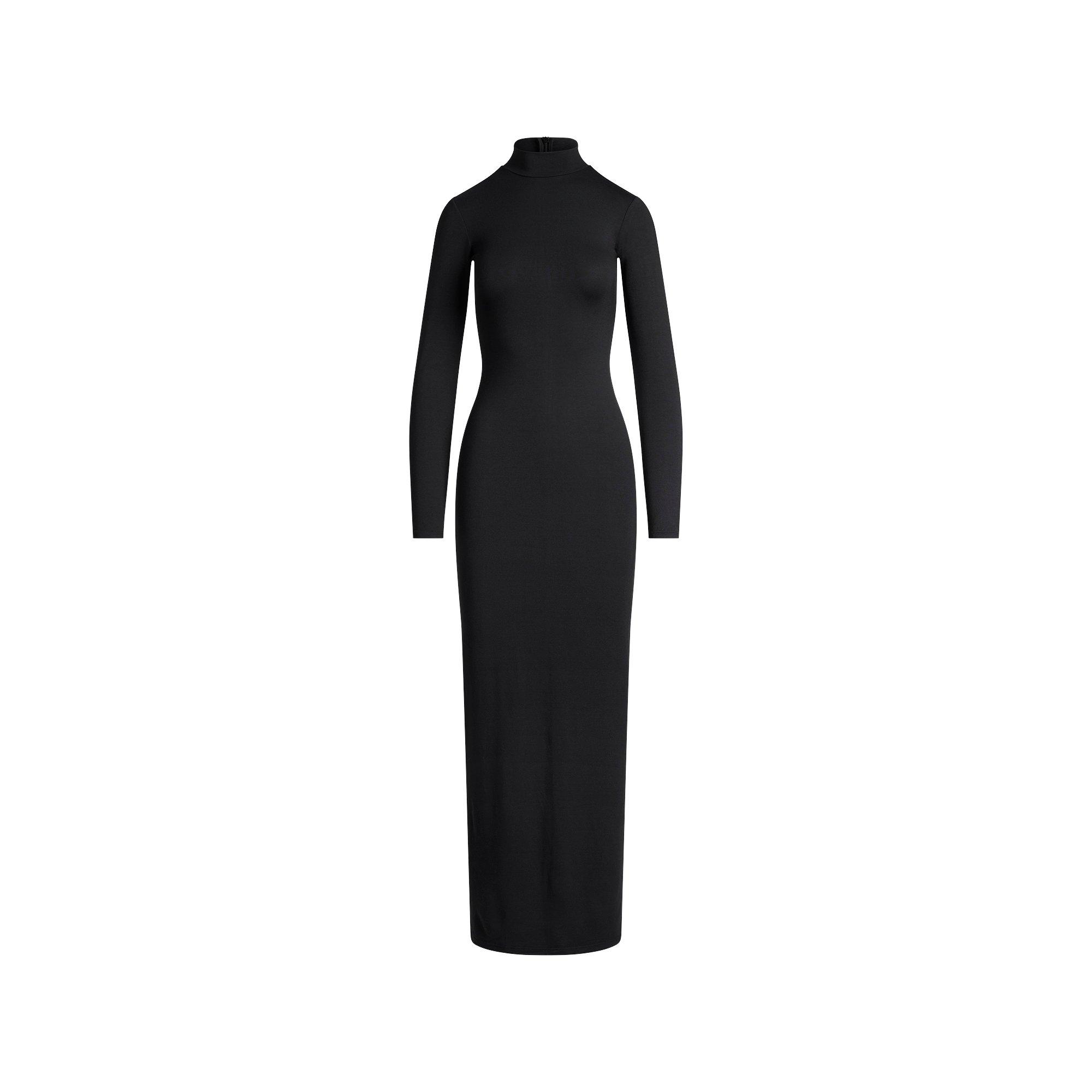 Women’s Smooth Layers Turtleneck Long Dress