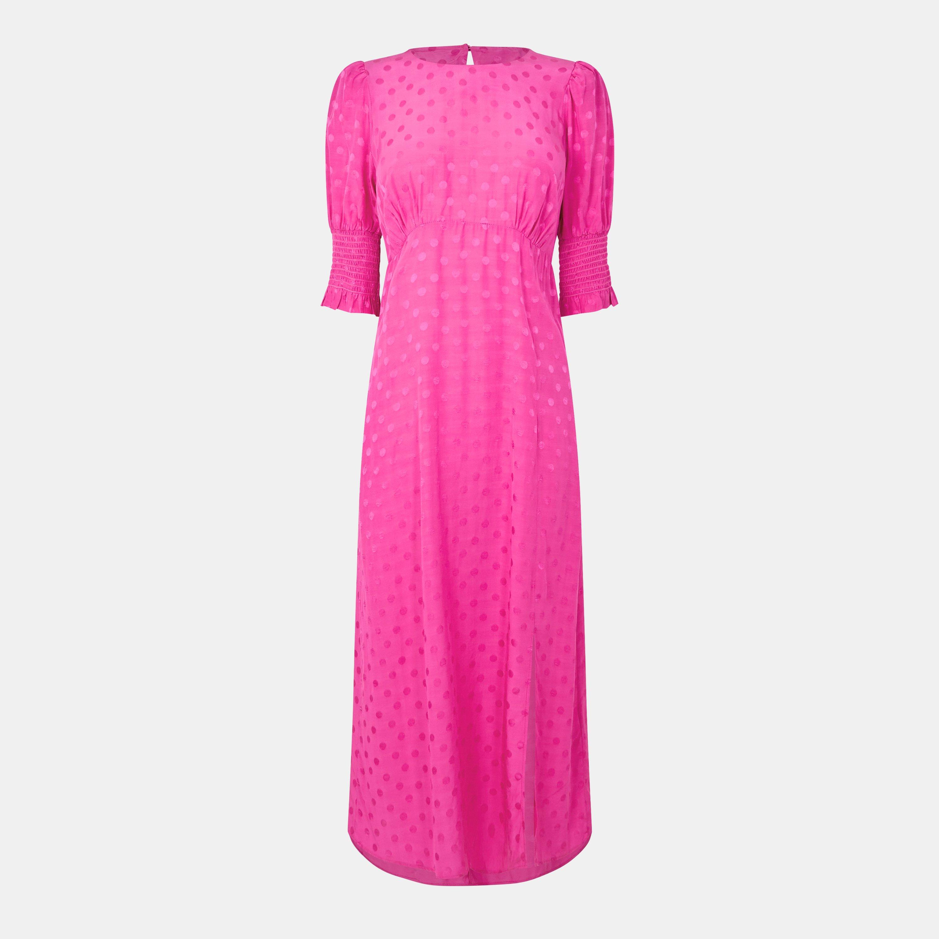 Pink - Nobodys Child - Luna Midi Dress - 1