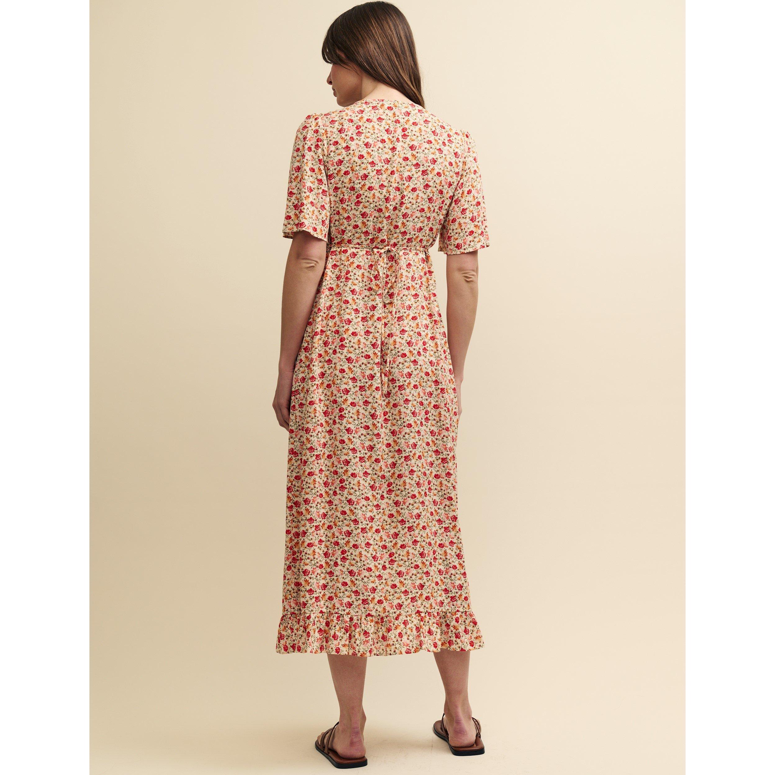 Cream - Nobodys Child - Women's Dalia Midi Tea Dress - 4