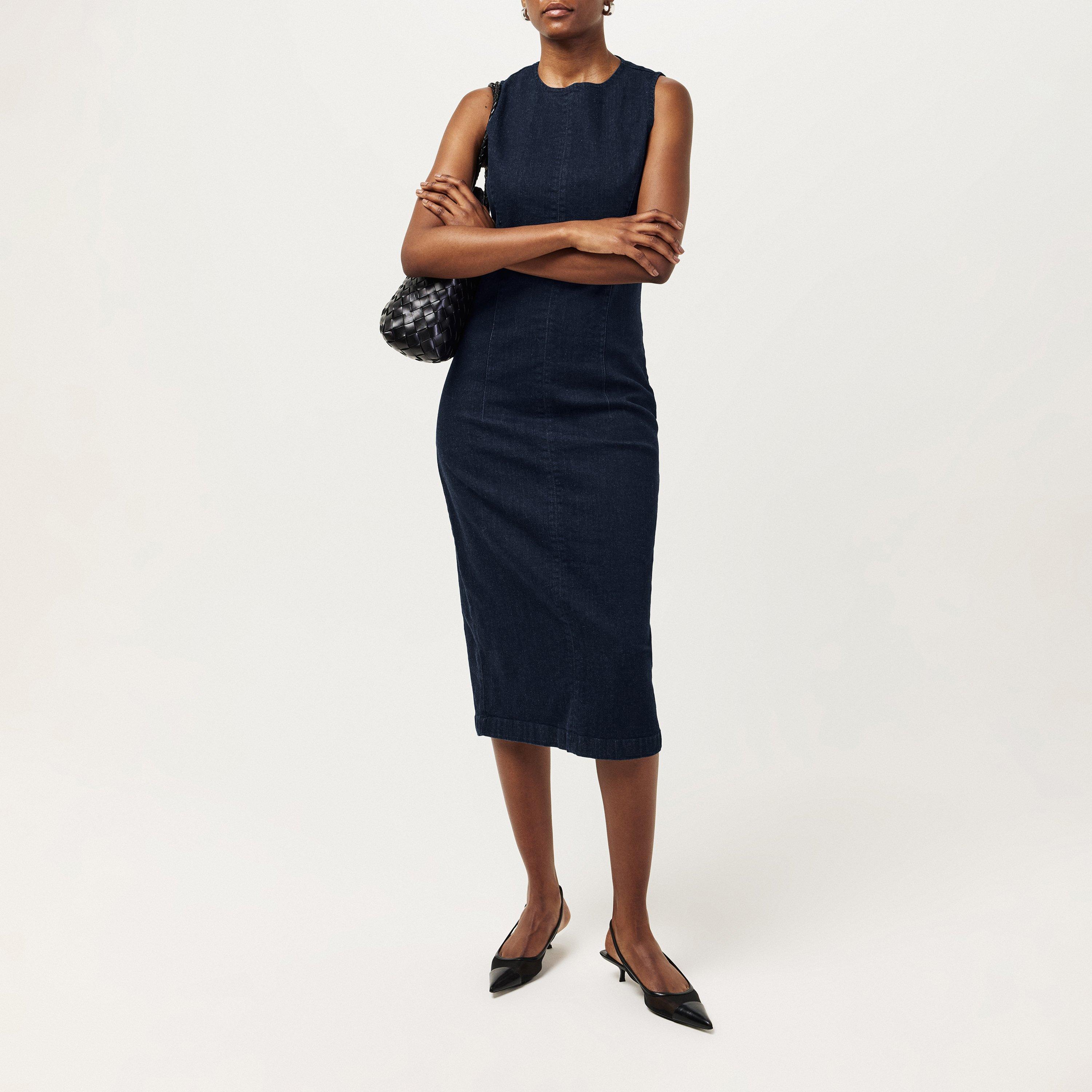 Blau - Nobodys Child - Women's Farringdon Midi Bodycon Dress - 6